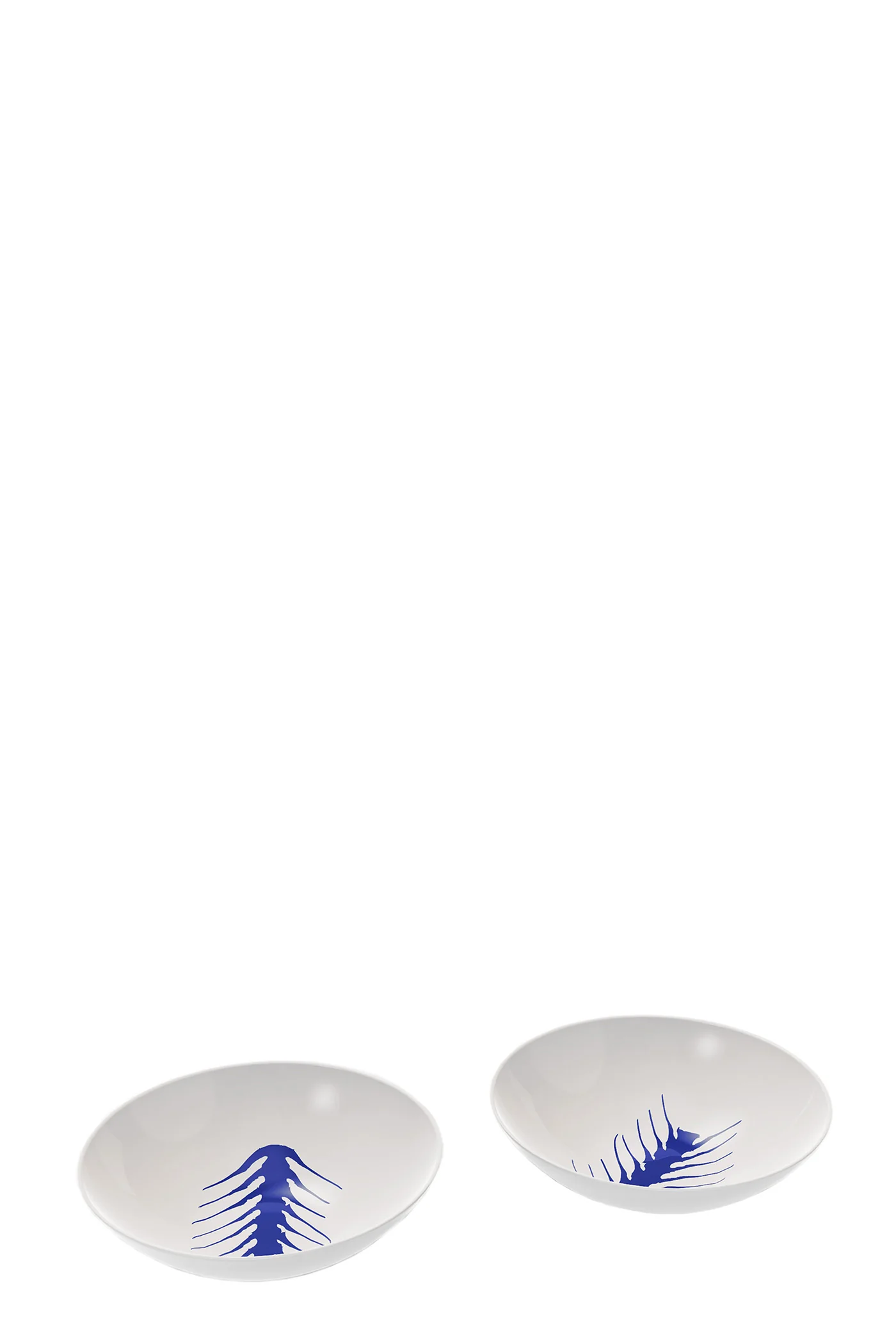 Le Monde de Charlotte Perriand -Arete Plate in white synthetic fibers