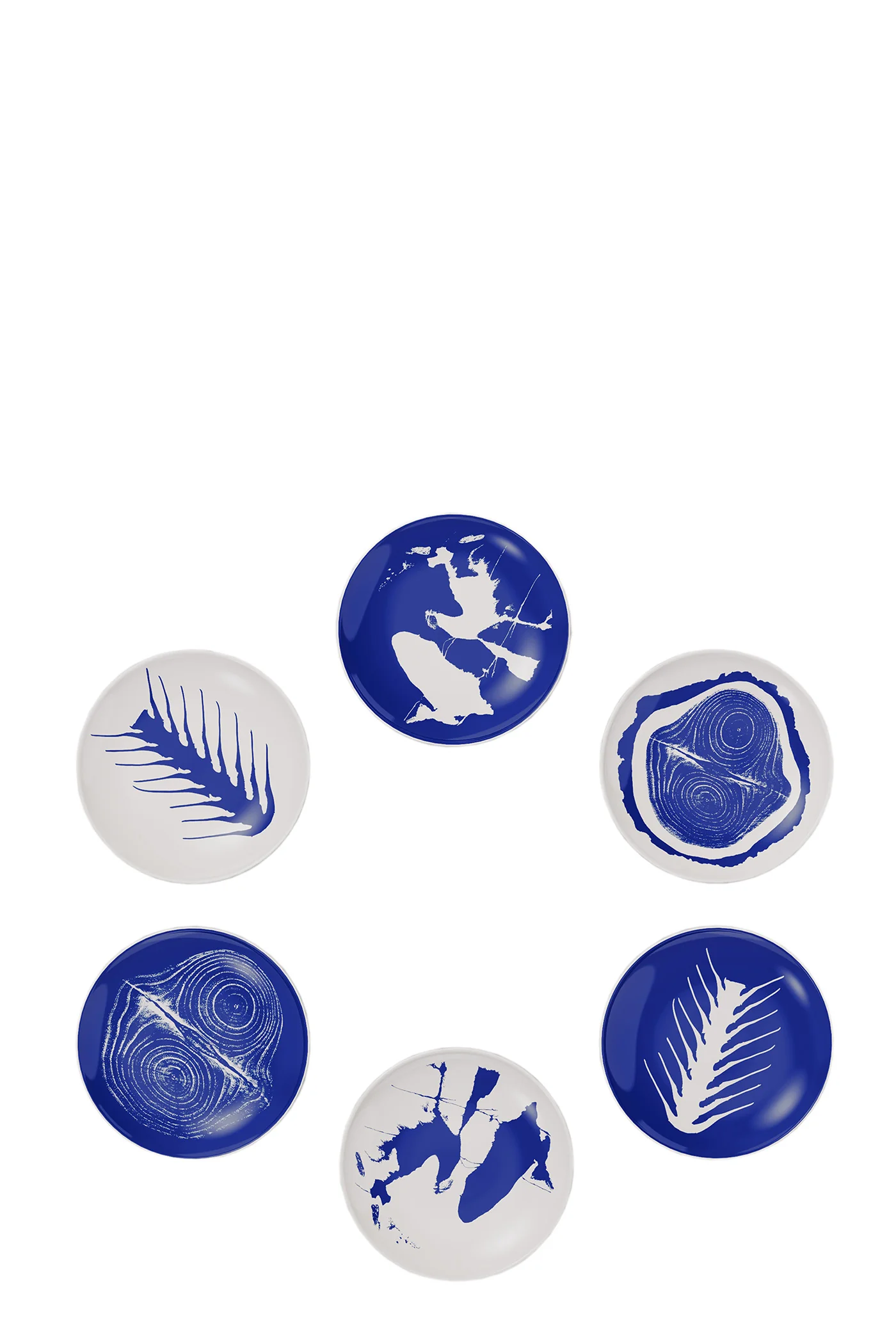 Le Monde de Charlotte Perriand -Arete Plate in white synthetic fibers - Image 3