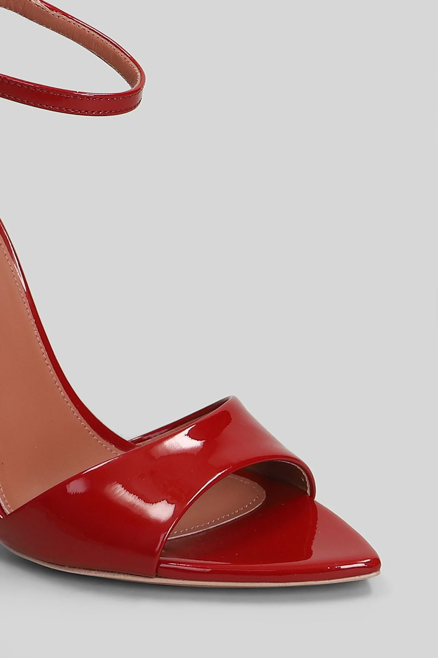 Aida 105 Sandals in red leather - Image 15