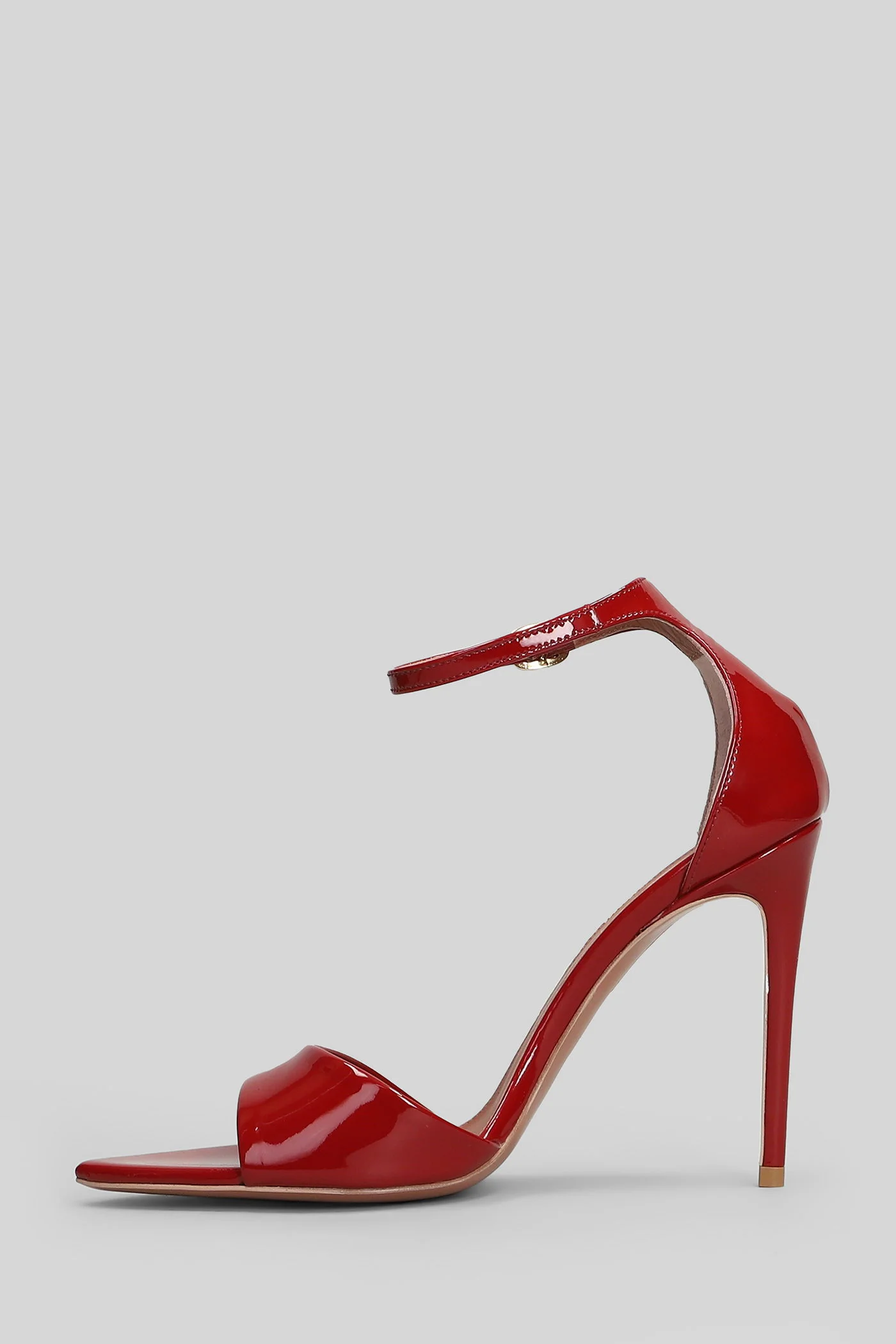 Aida 105 Sandals in red leather - Image 8