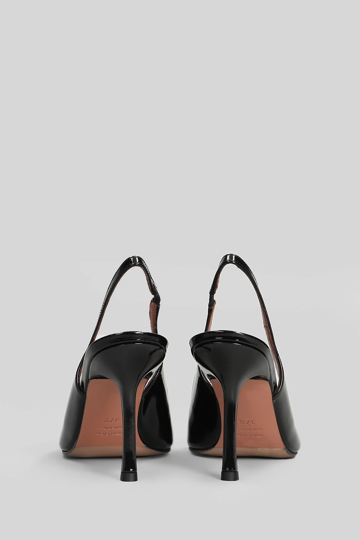 Darya Pumps in black patent leather - Image 4