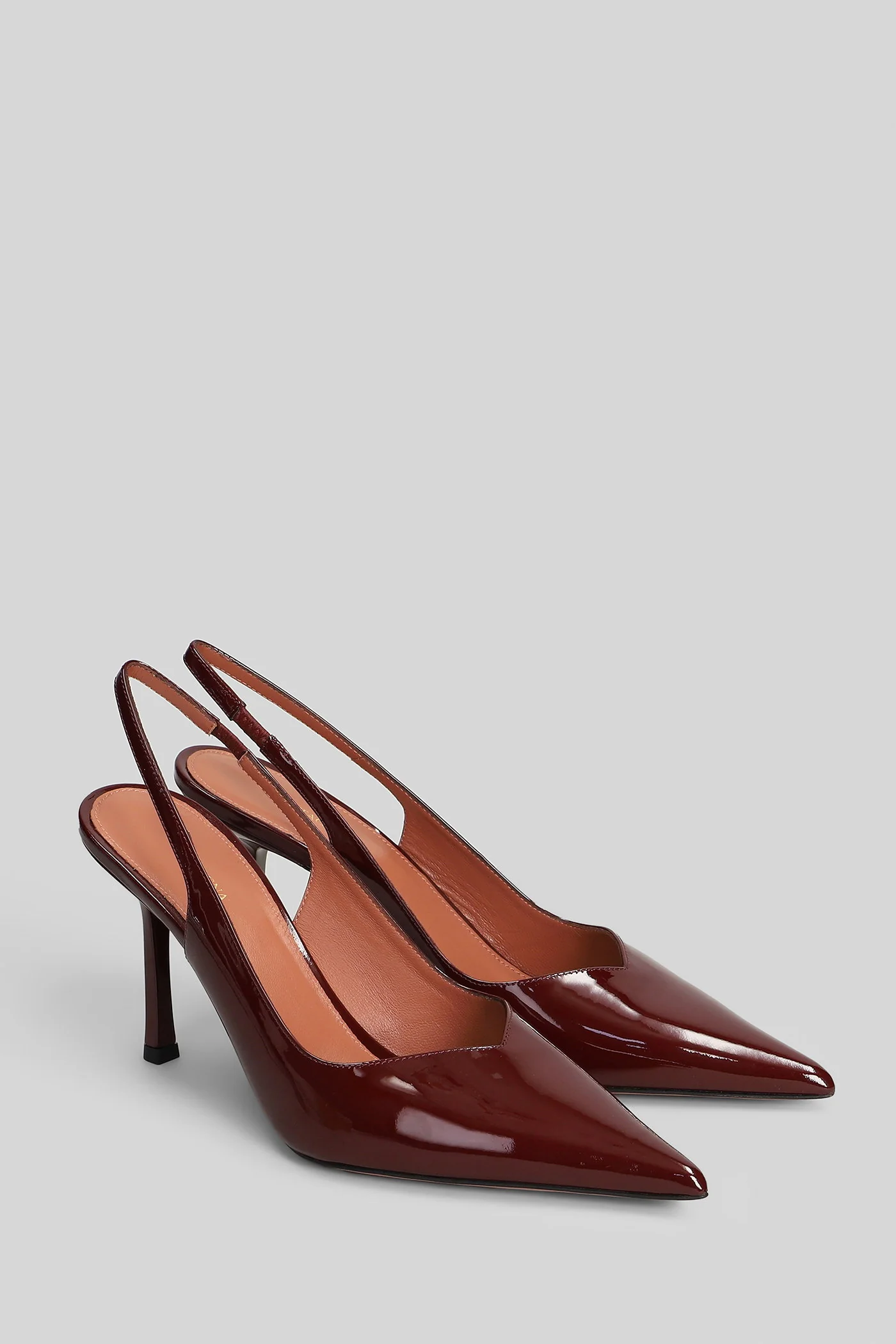 Darya Pumps in bordeaux patent leather - Image 2