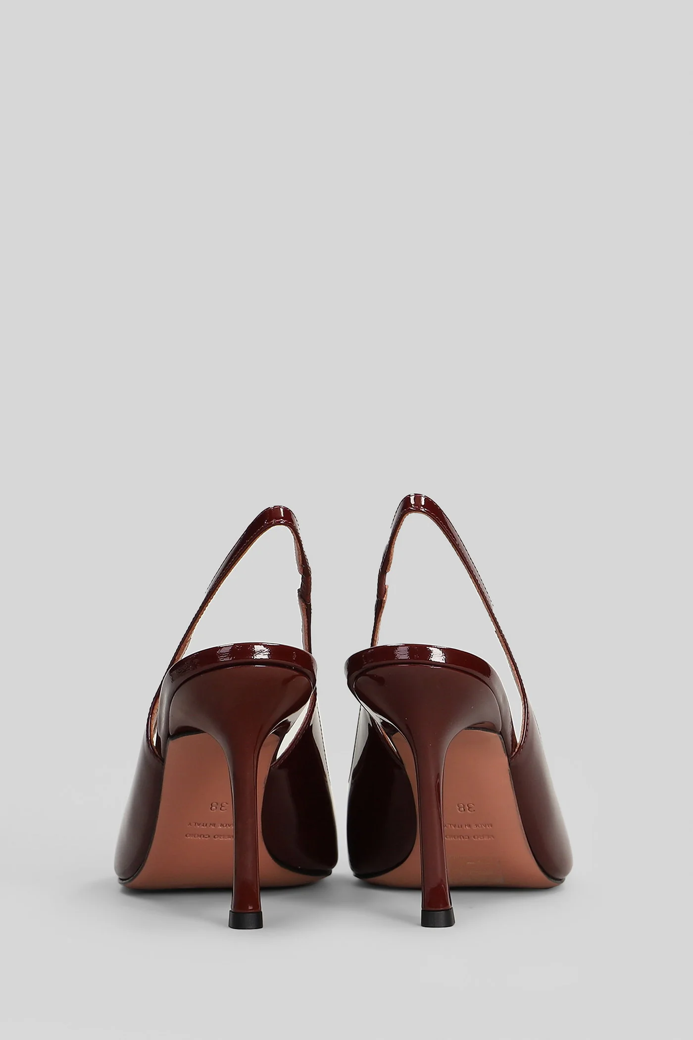 Darya Pumps in bordeaux patent leather - Image 4
