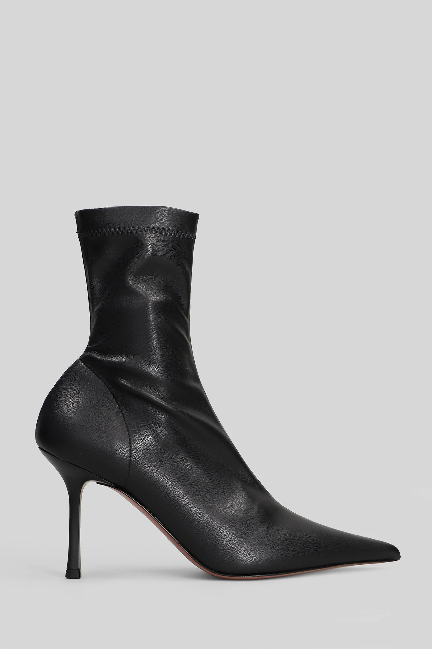 Helene High heels Ankle boots in dark brown leather