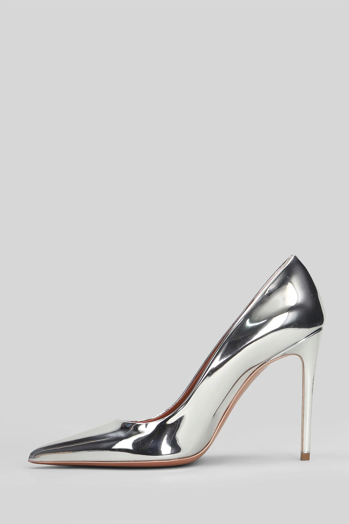 Hope New 105 Pumps in silver leather - Image 3