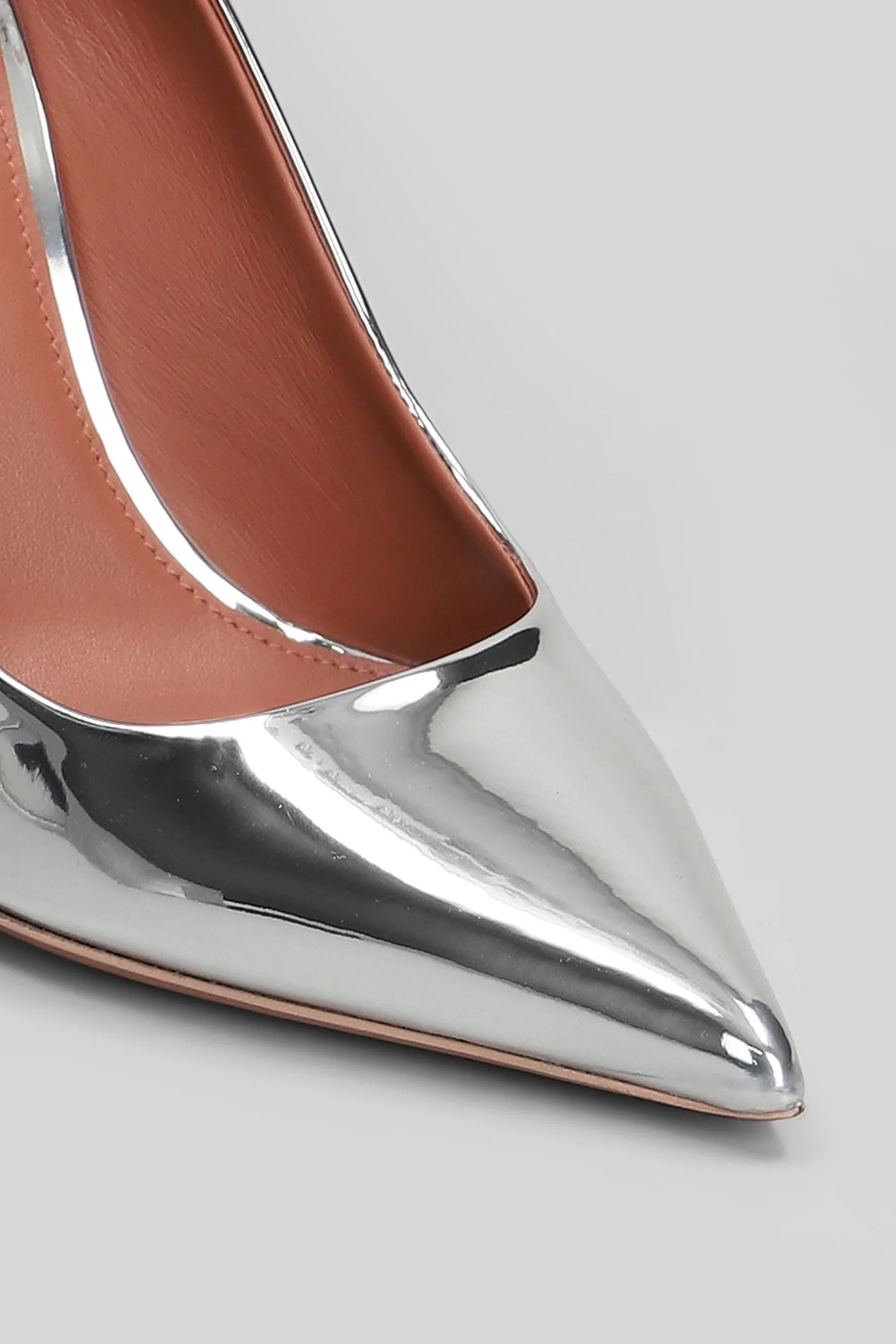 Hope New 105 Pumps in silver leather - Image 5
