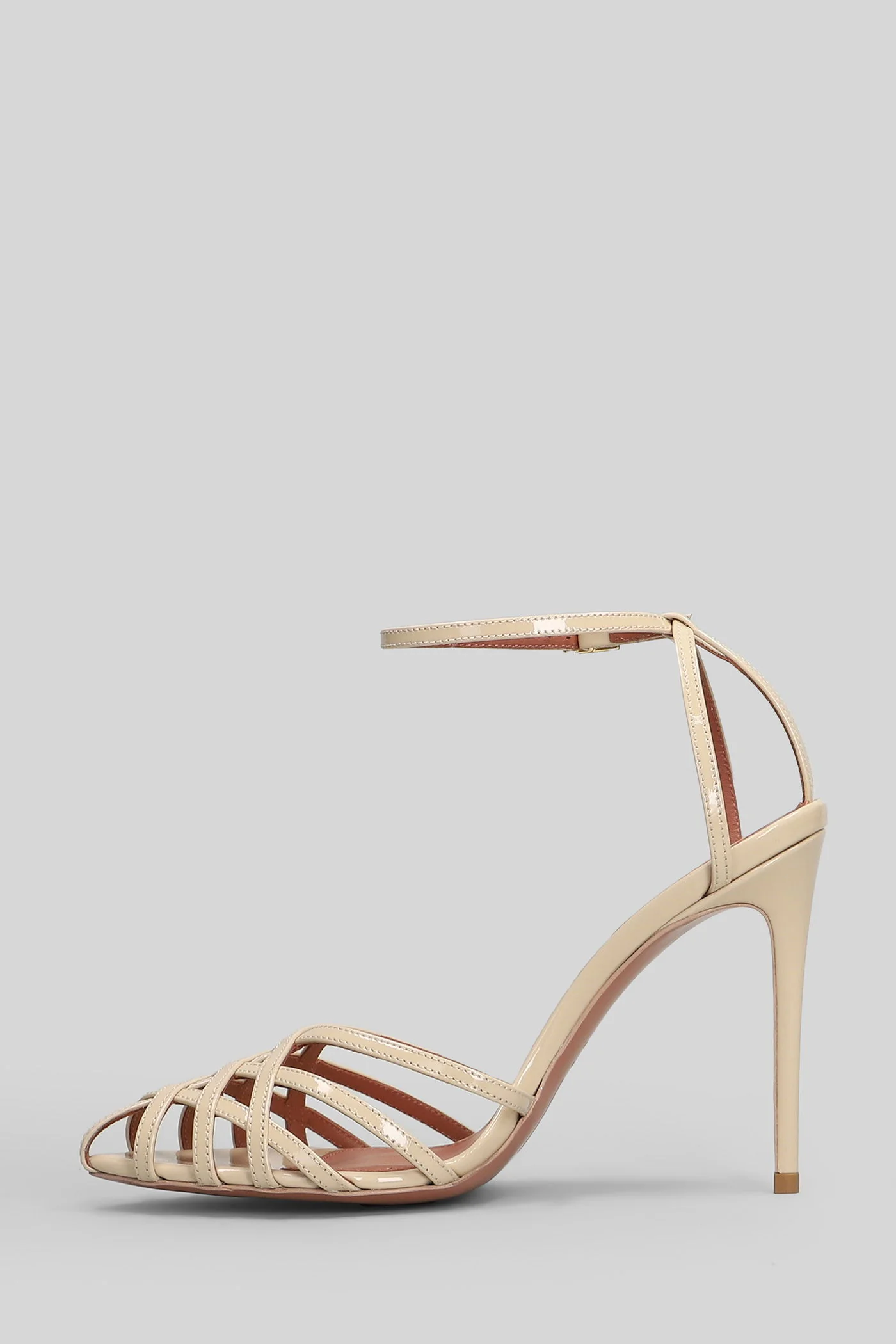 Miami Sandals in powder patent leather - Image 3