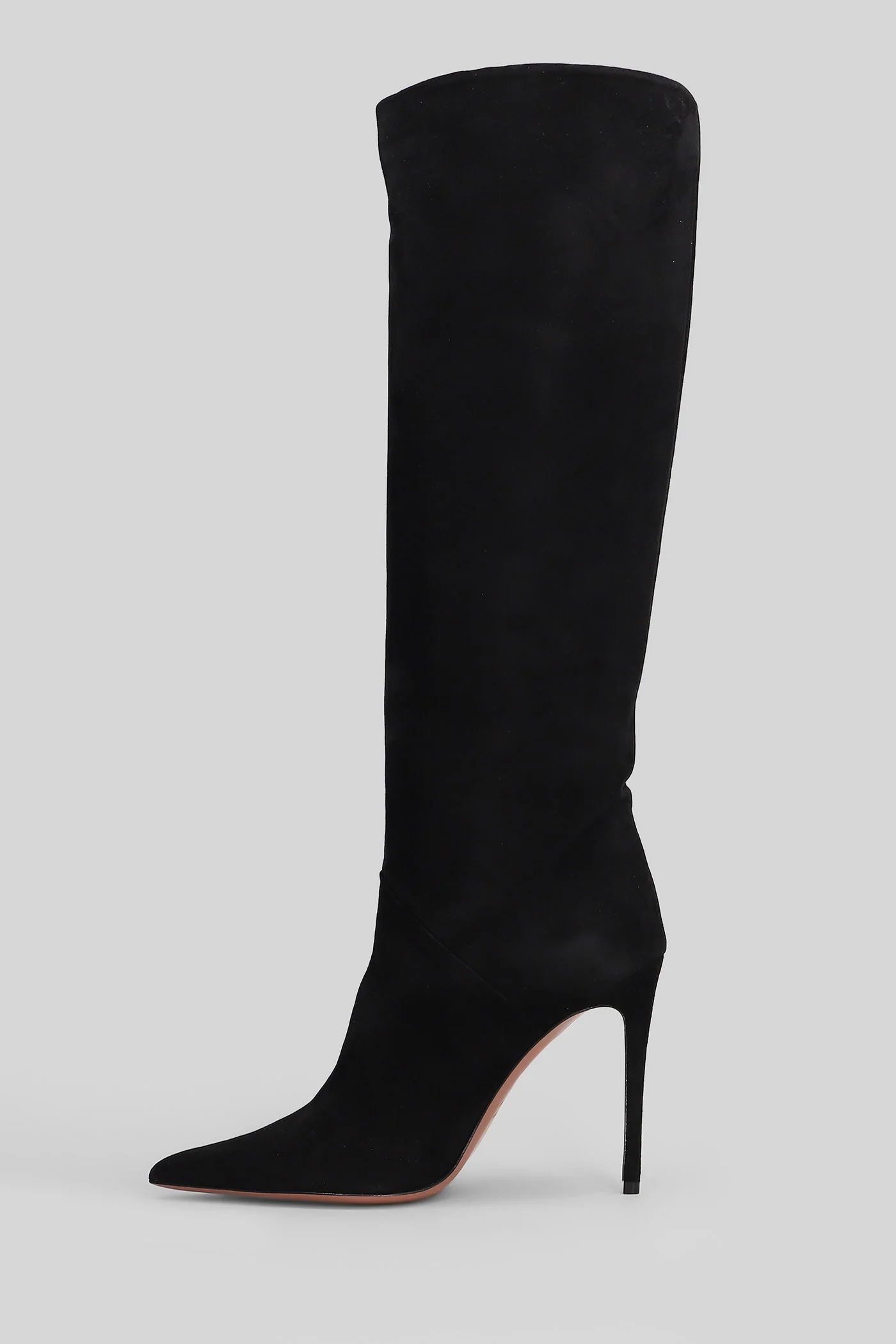 Smirne High heels boots in black suede - Image 3