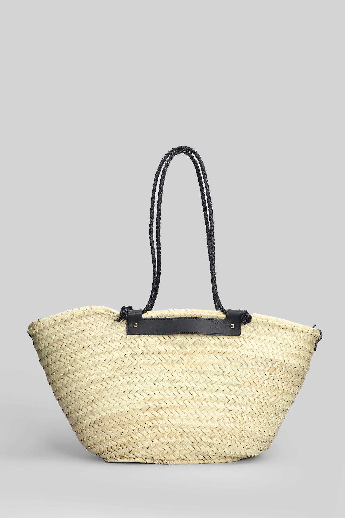 B.Campania-152 Tote in beige raffia - Image 3