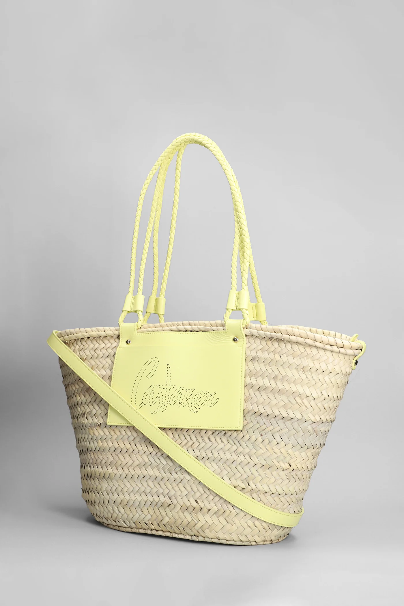 B.Sagitario-152 Tote in beige wool and polyamide - Image 2