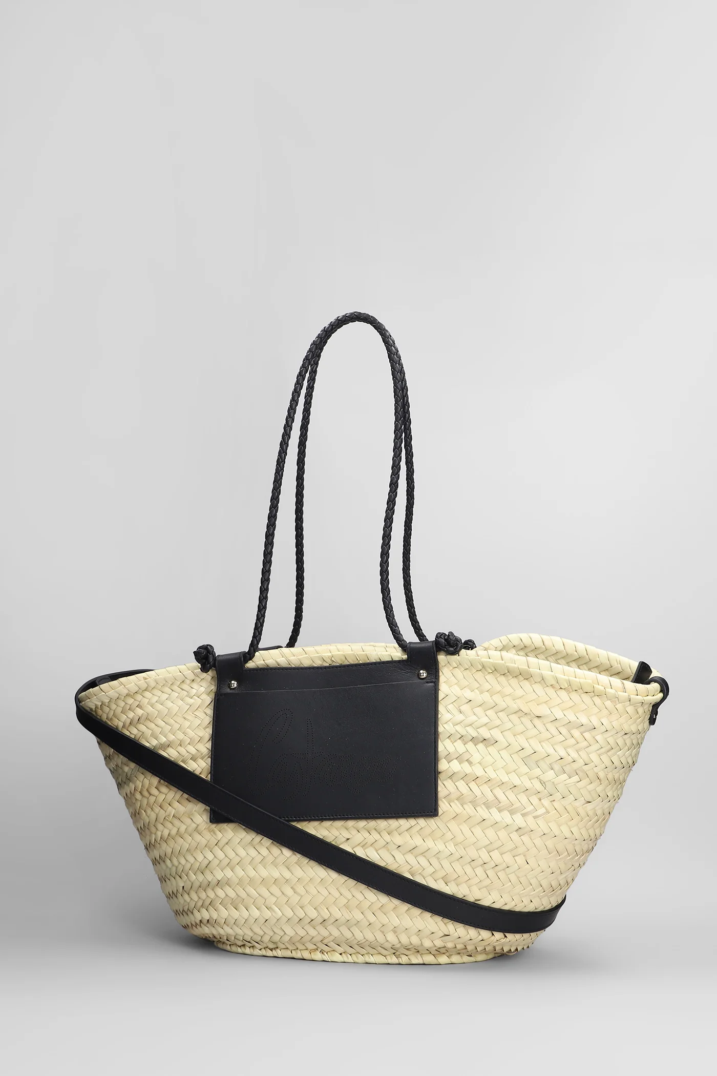 C.Campania-152 Tote in beige raffia - Image 2
