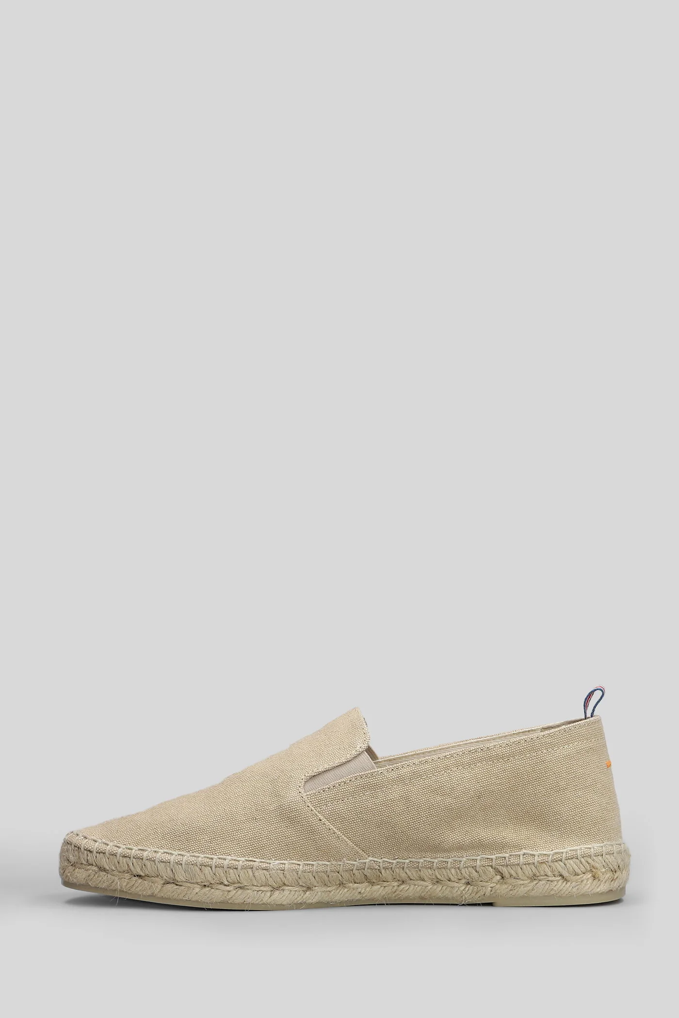 Joel-002 Espadrilles in beige canvas - Image 3