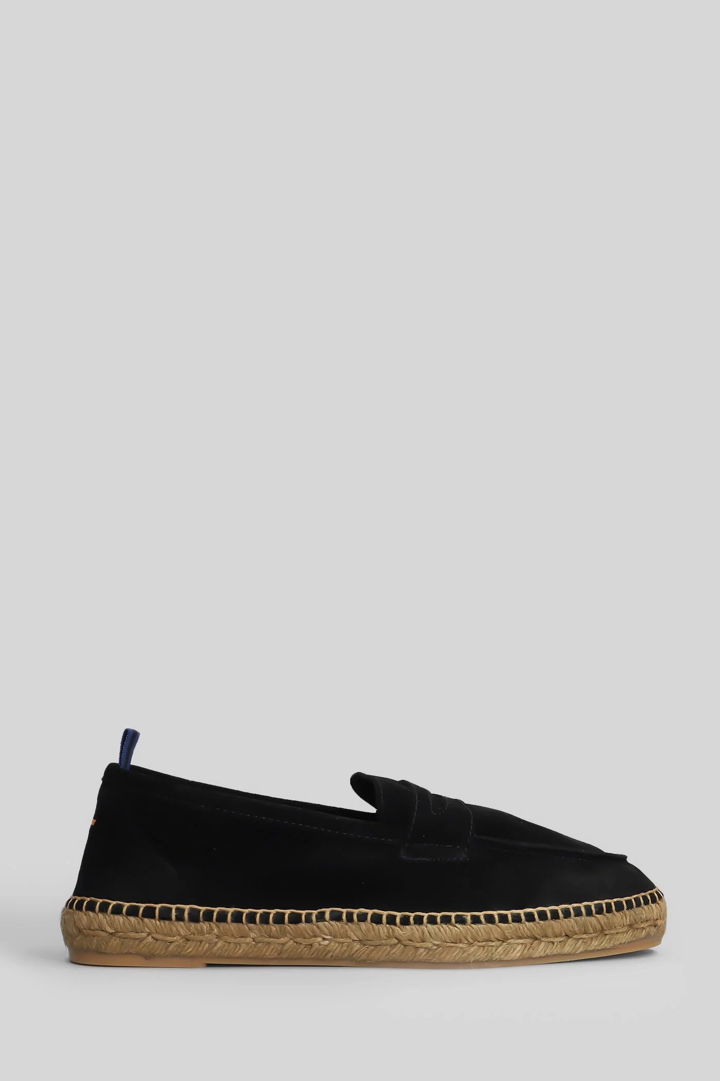 Nacho T-186 Espadrilles in black suede