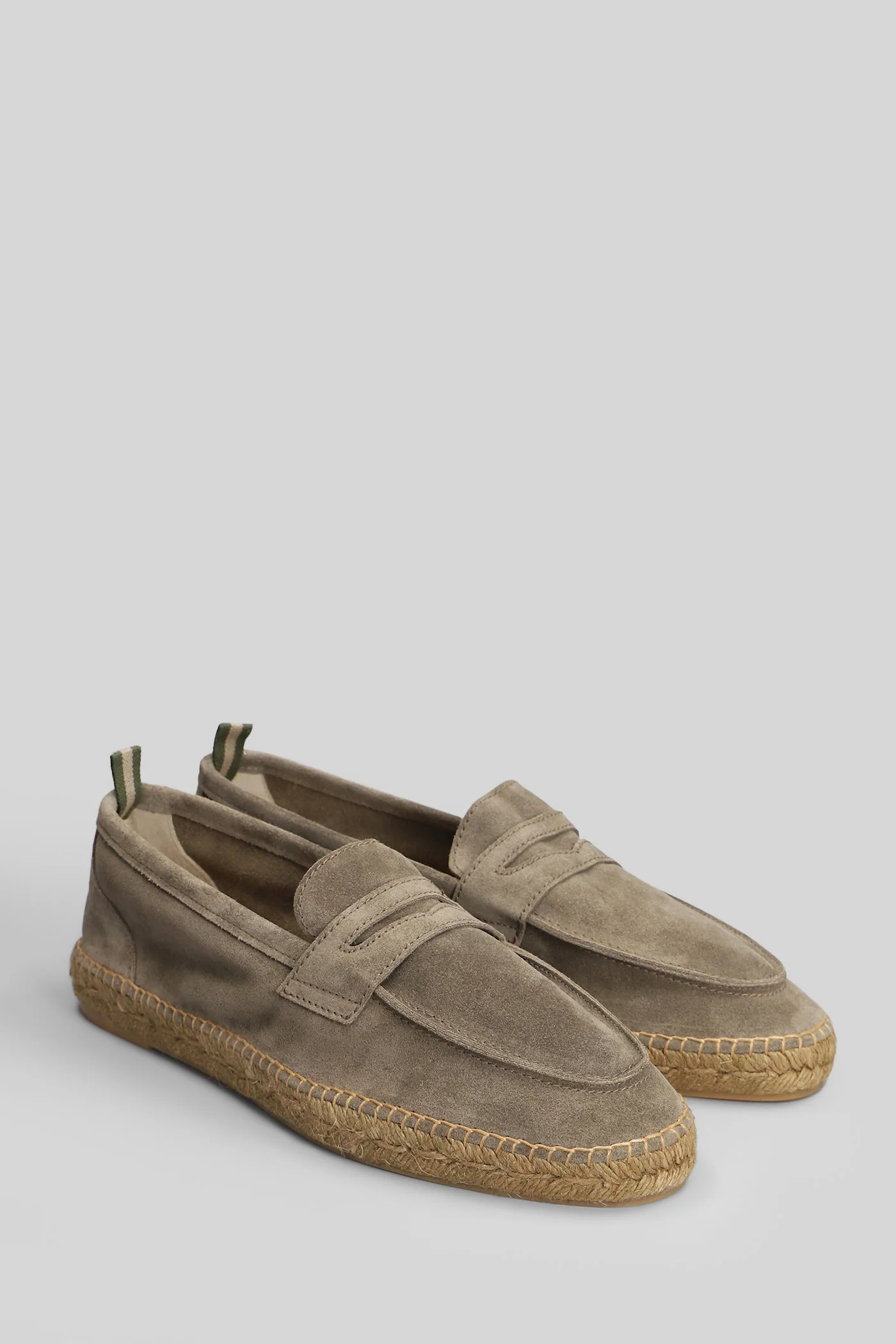Nacho T-186 Espadrilles in taupe suede - Image 2