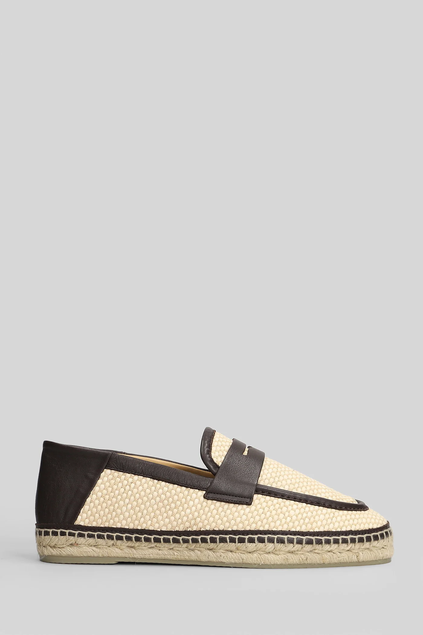 Norris-289 Espadrilles in beige raffia
