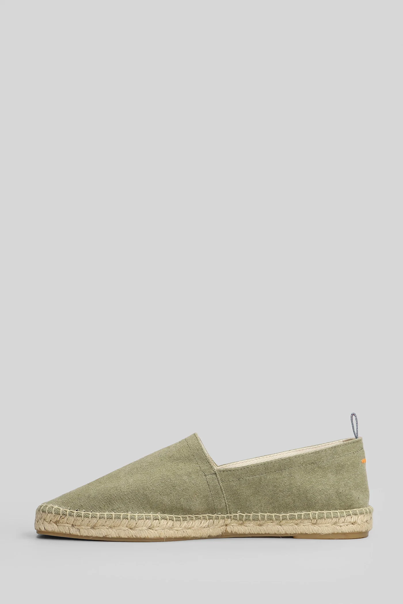 Pablo-002 Espadrilles in green canvas - Image 3