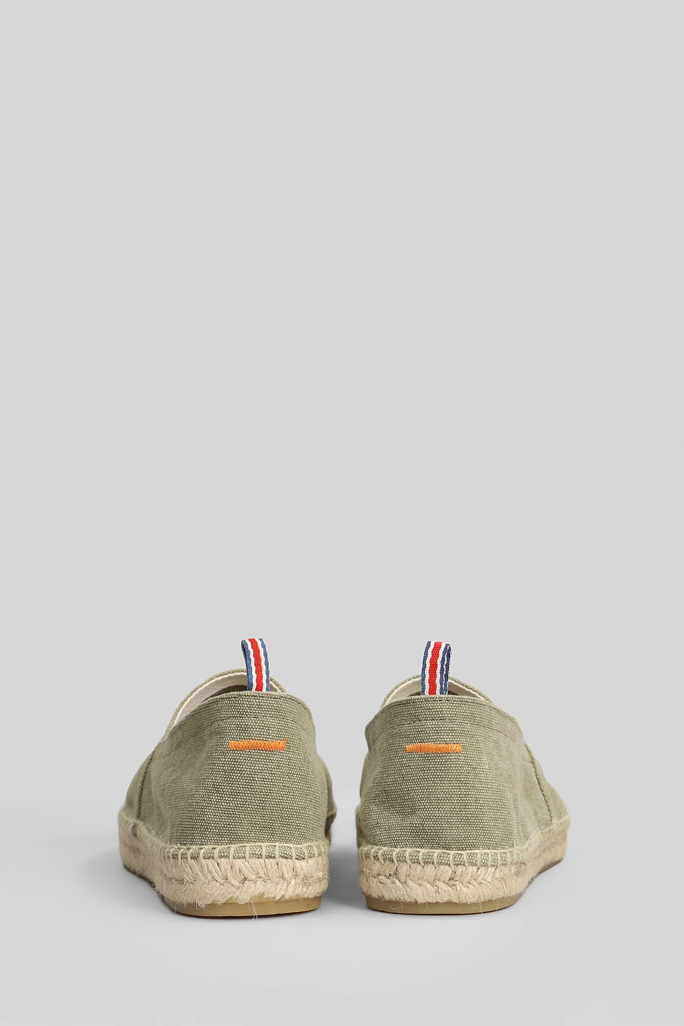 Pablo-002 Espadrilles in green canvas - Image 4