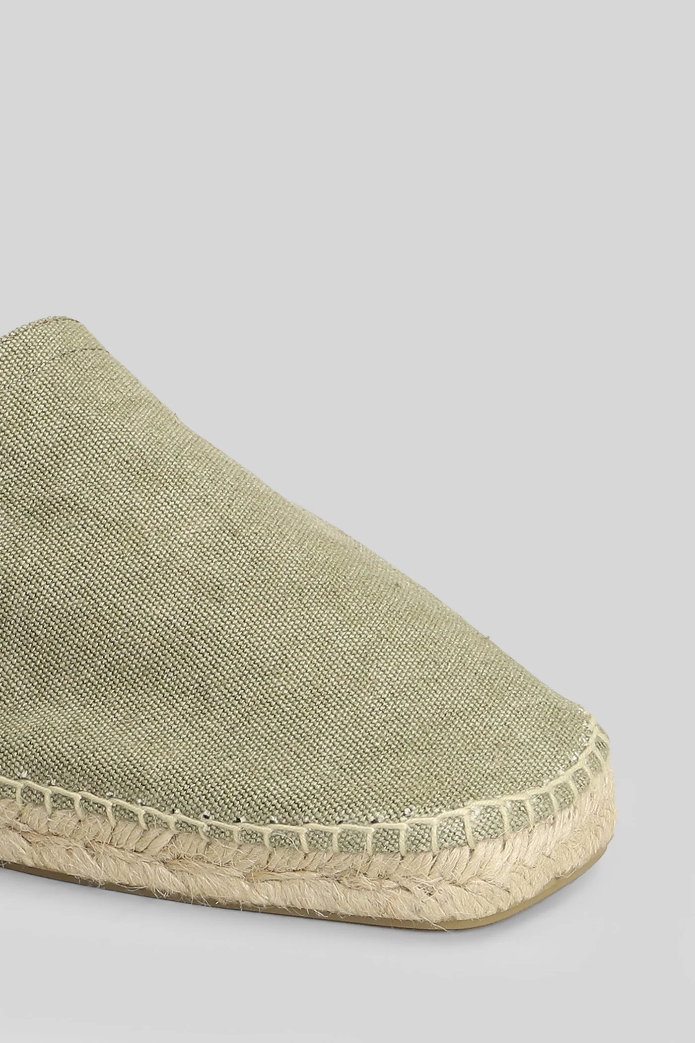 Pablo-002 Espadrilles in green canvas - Image 5