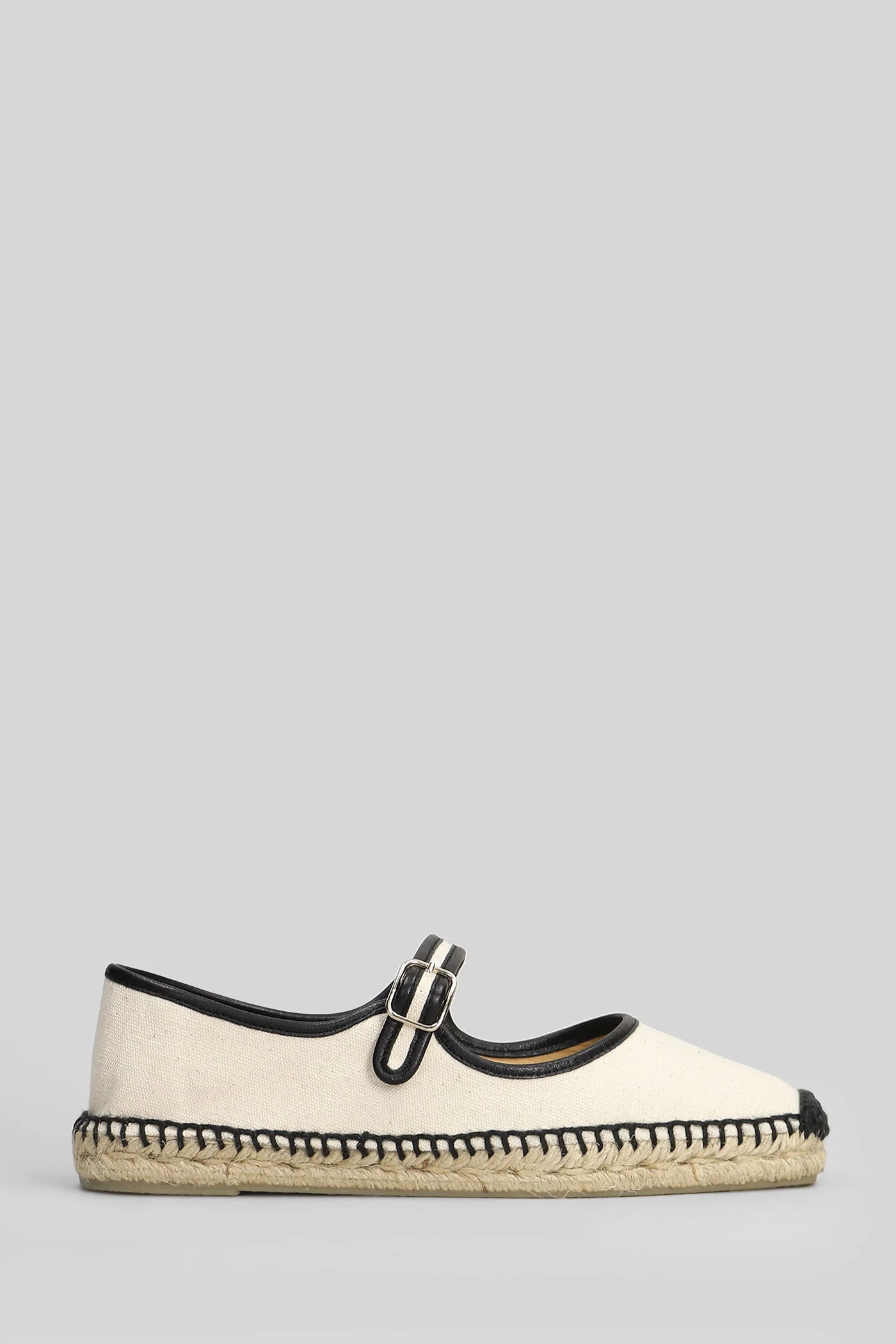 Padua-292 Espadrilles in white canvas