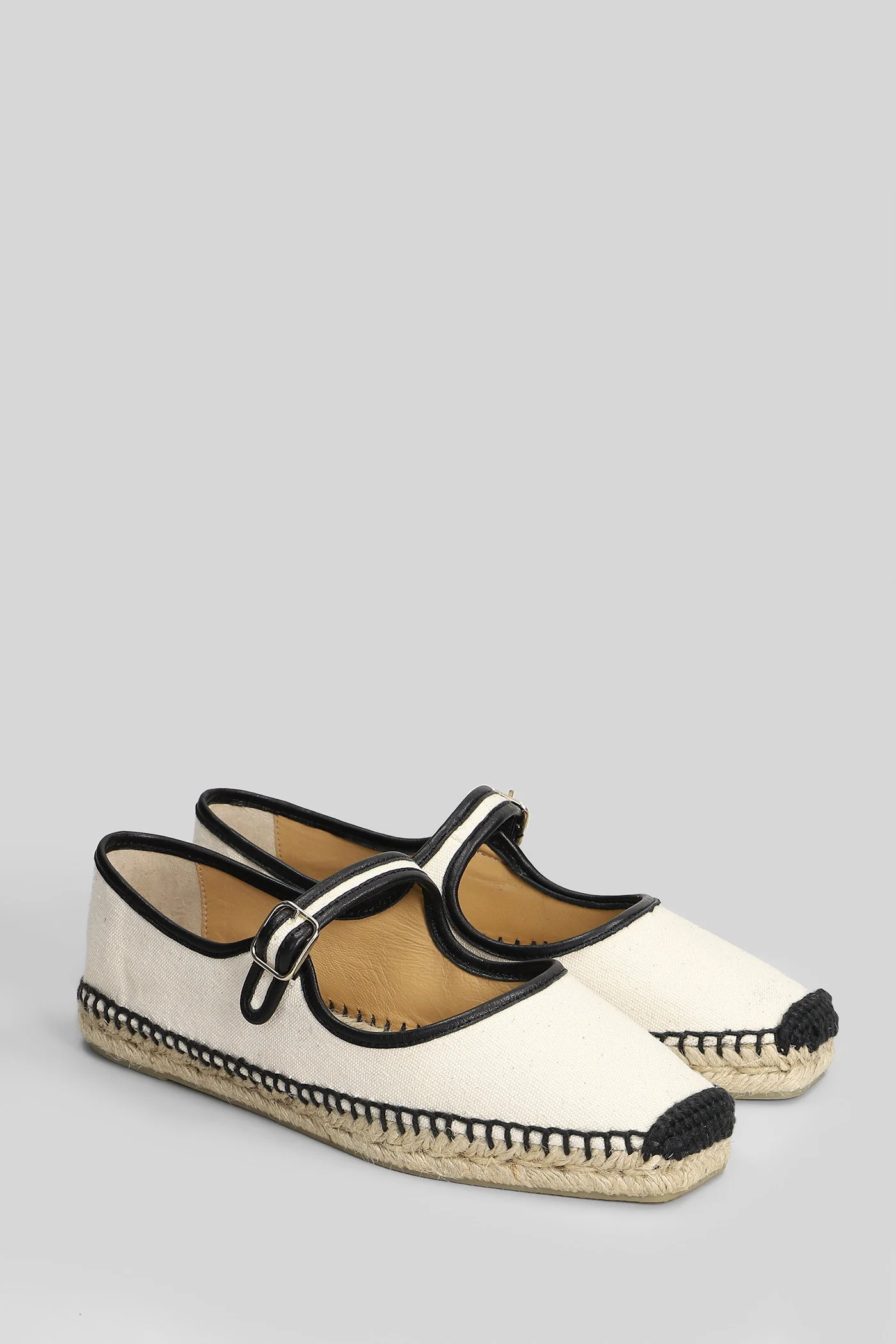 Padua-292 Espadrilles in white canvas - Image 2