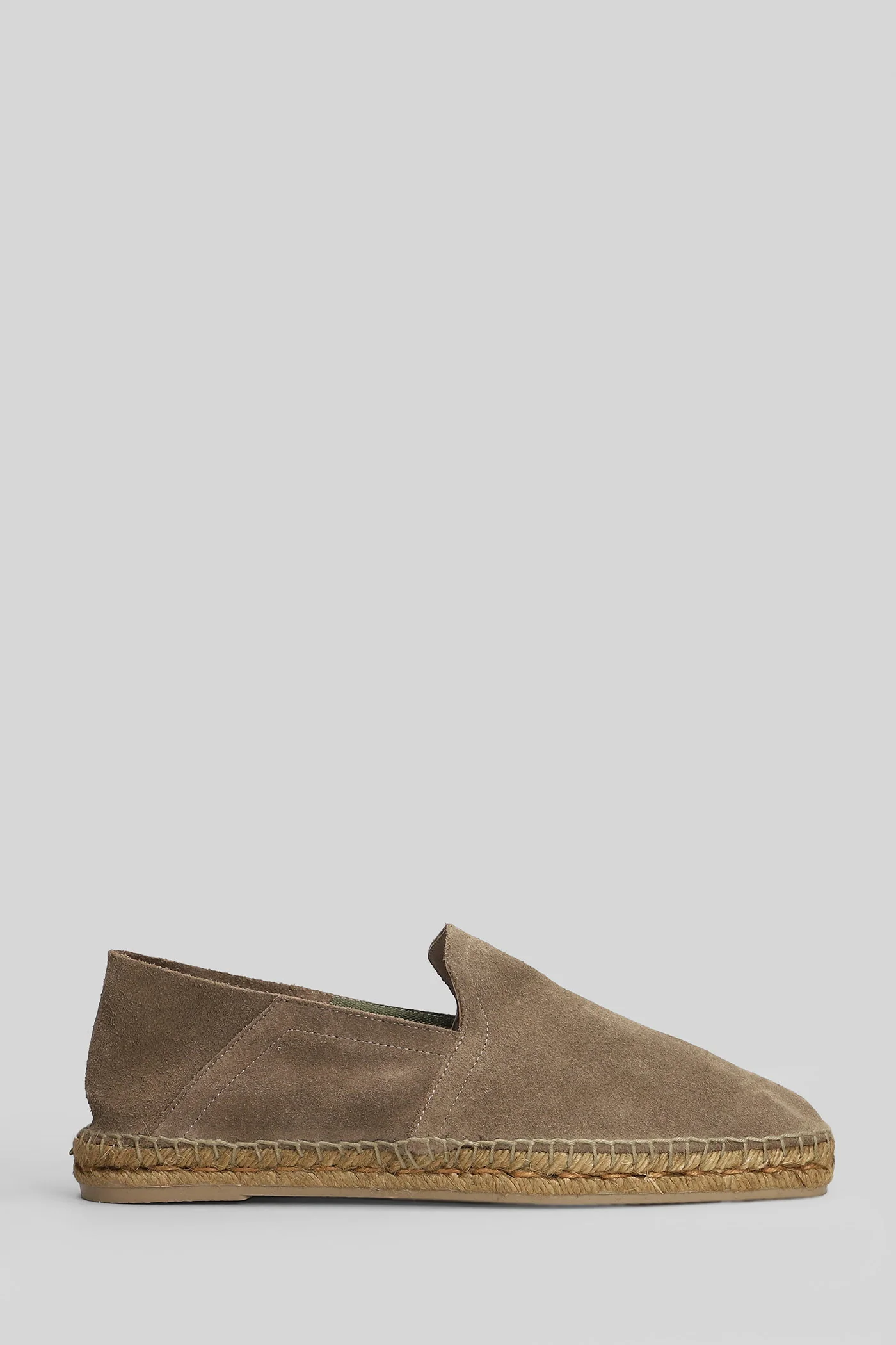 Parker T-186 Espadrilles in taupe suede