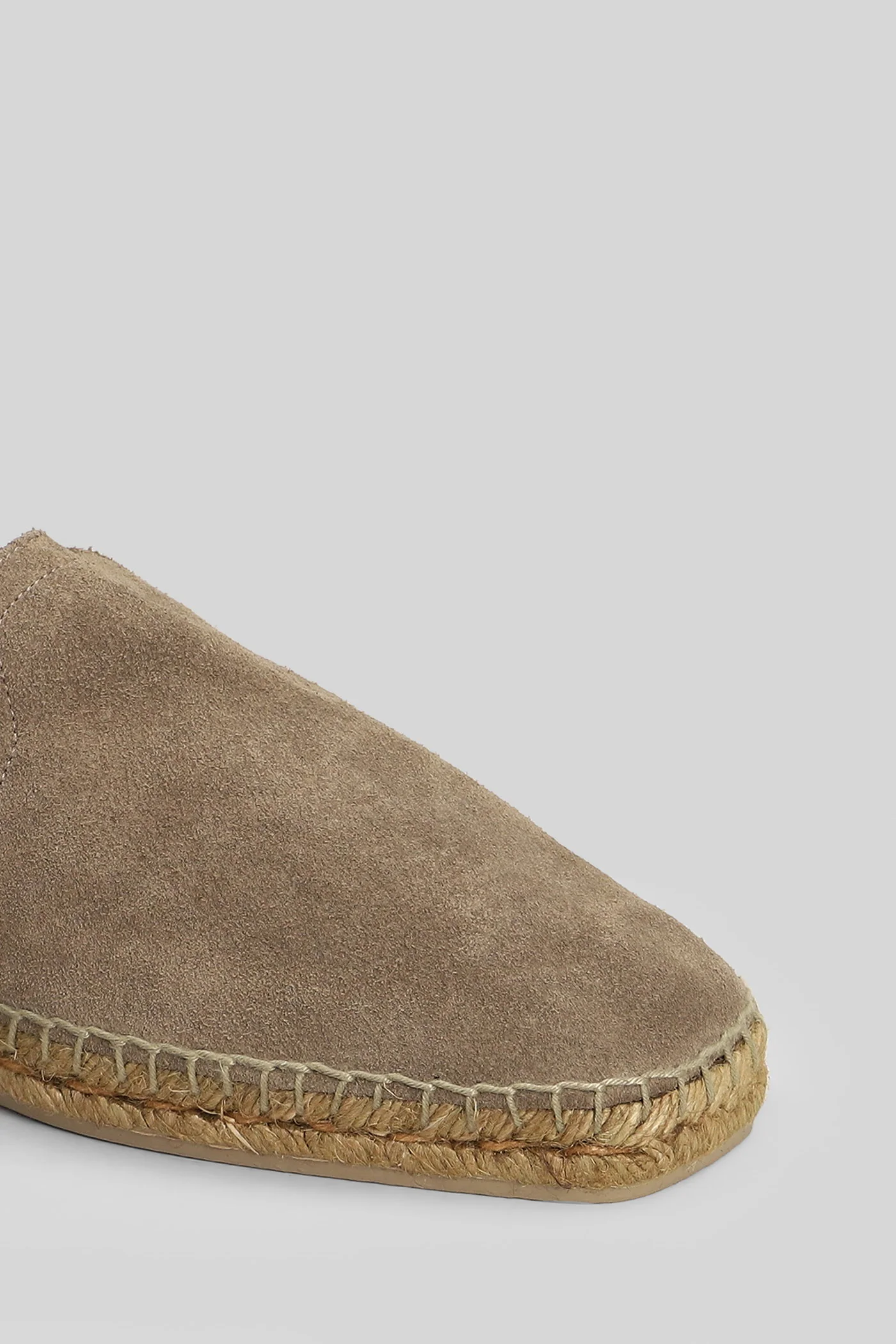 Parker T-186 Espadrilles in taupe suede - Image 5