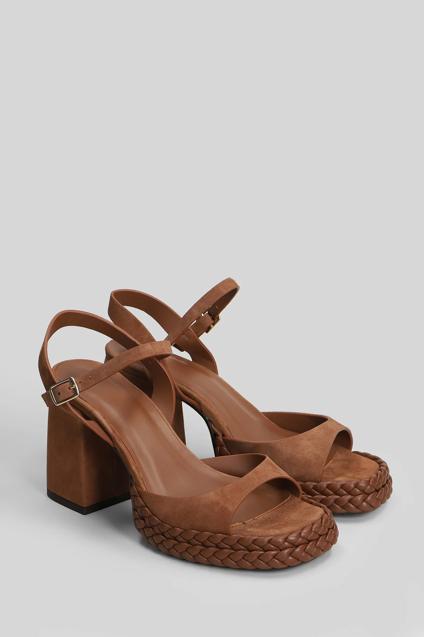 Vaian-007 Sandals in leather color suede - Image 2