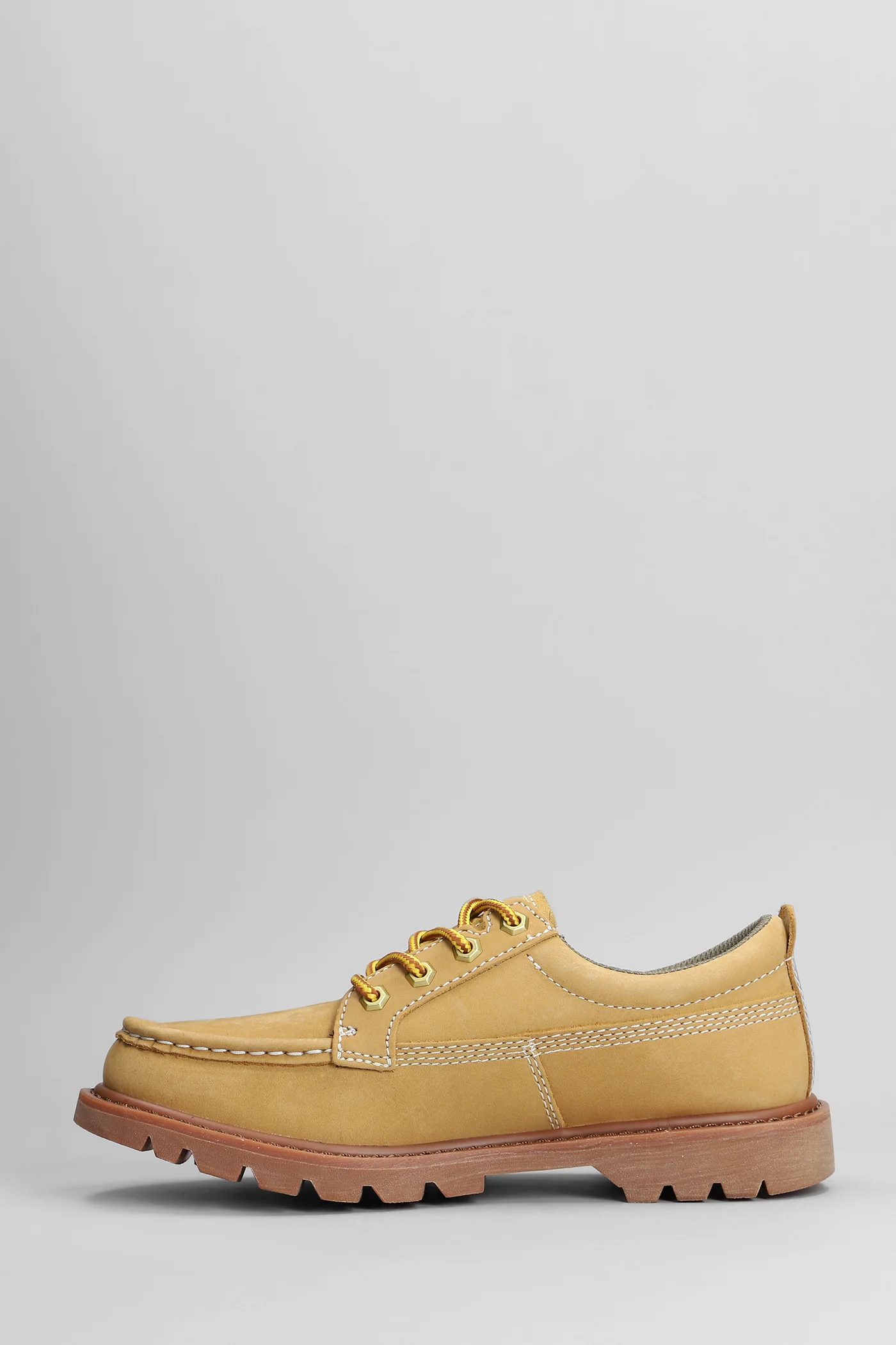 Colorado moc toe low Loafers in beige suede - Image 3