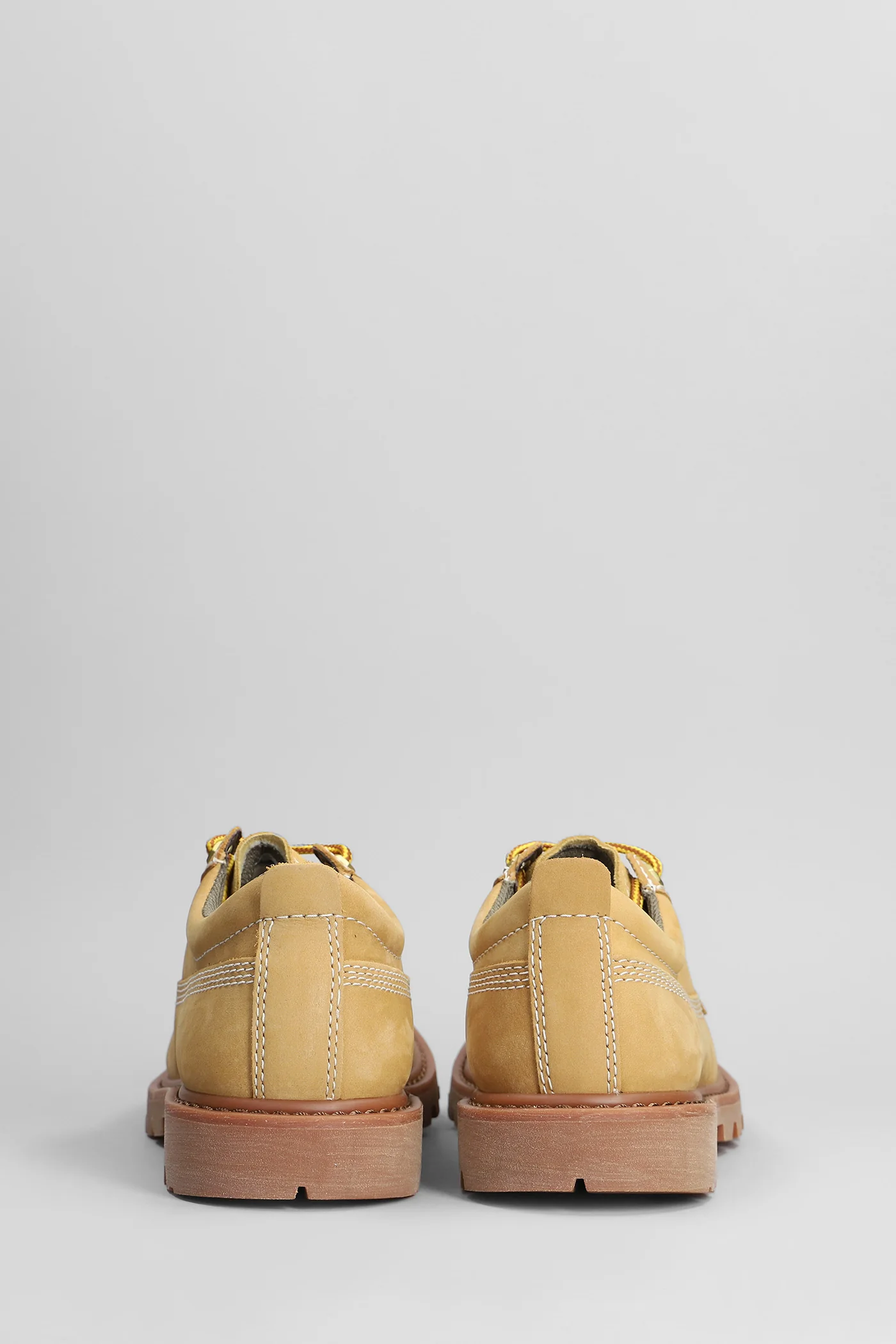 Colorado moc toe low Loafers in beige suede - Image 4