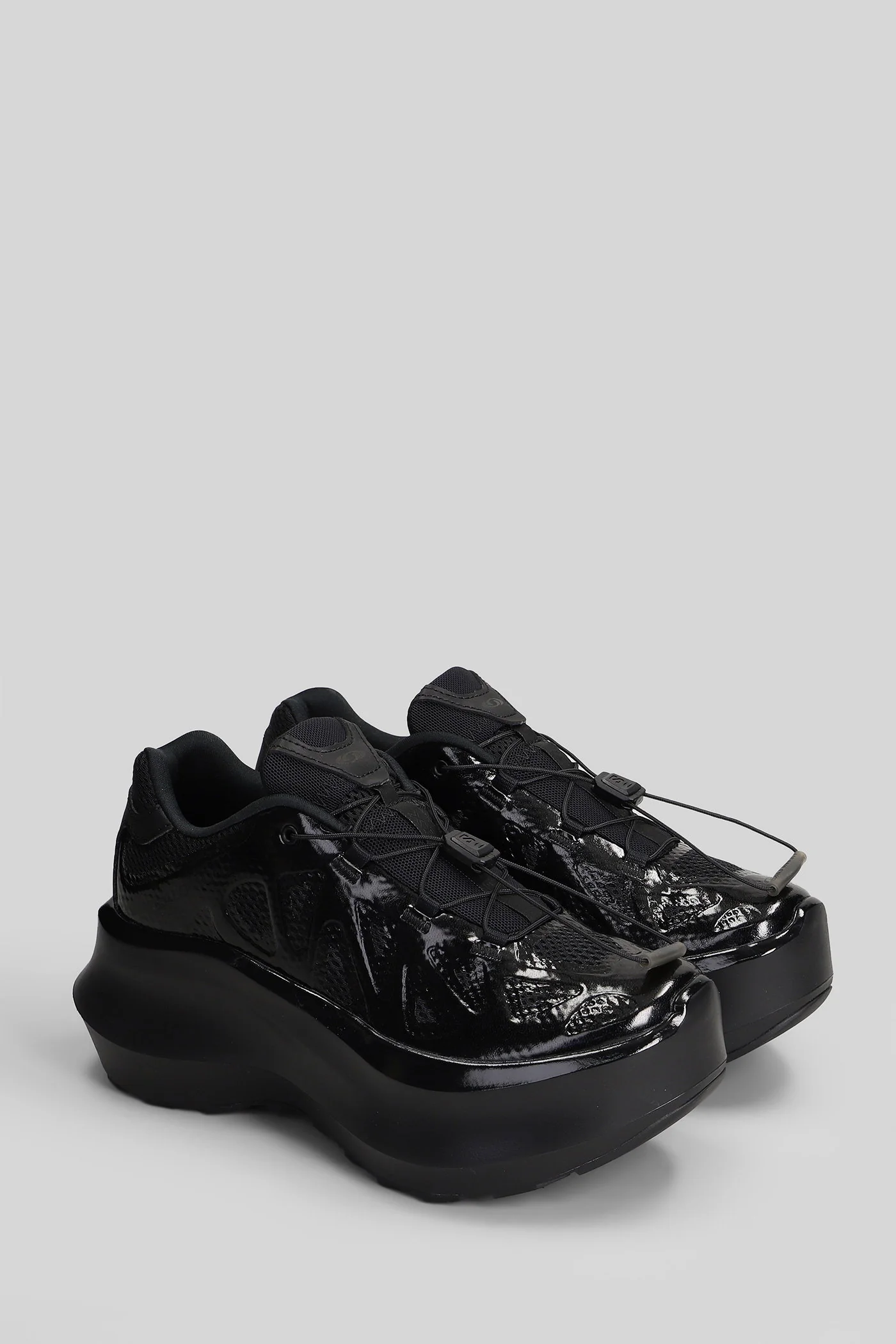 Xt-whisper void platform Sneakers in black polyester - Image 22