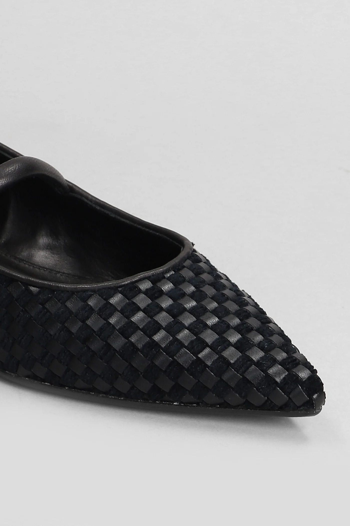 Ballet flats in black leather - Image 5