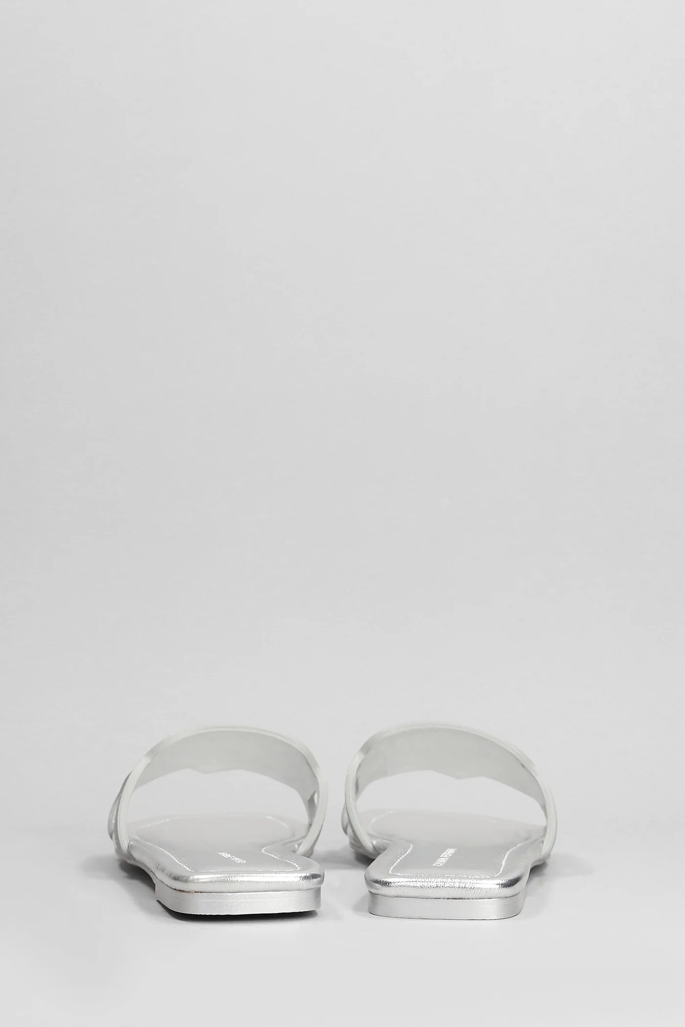 Penelope Flats in silver glitter - Image 4