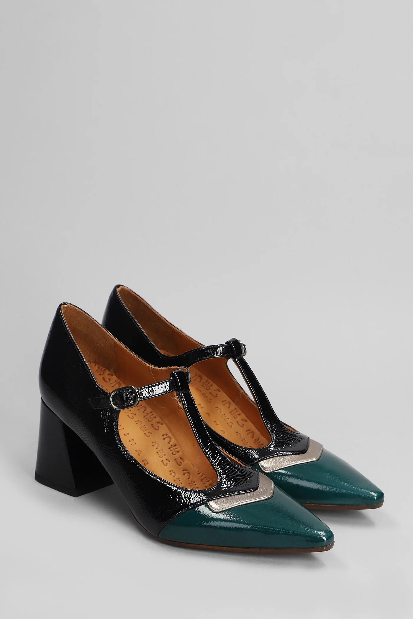 Aumi Pumps in black leather - Image 2