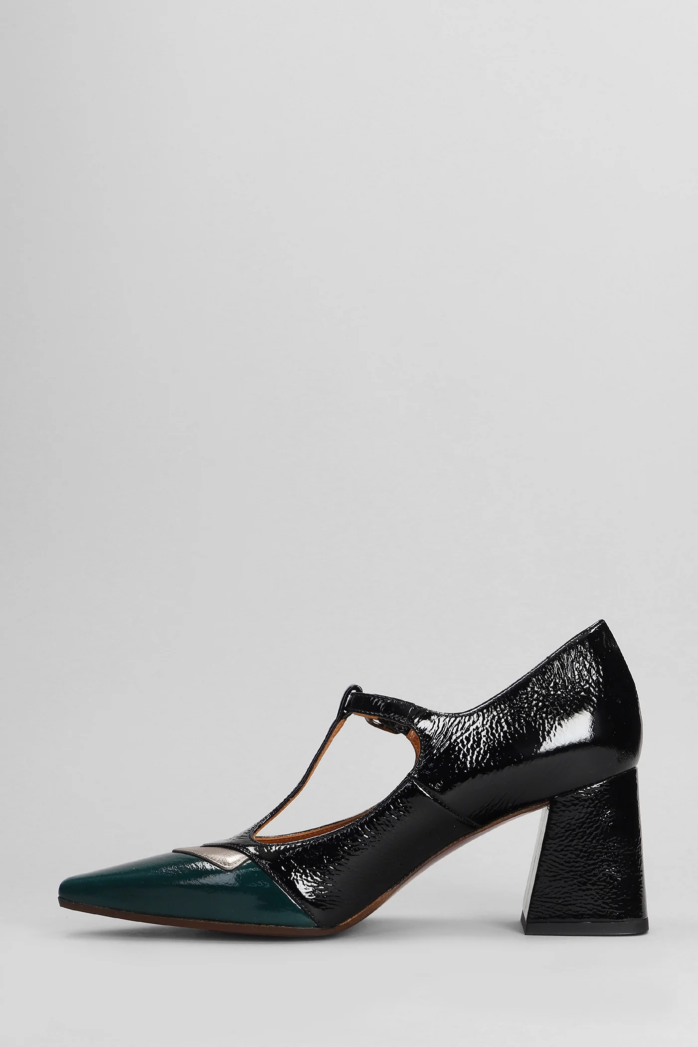 Aumi Pumps in black leather - Image 3