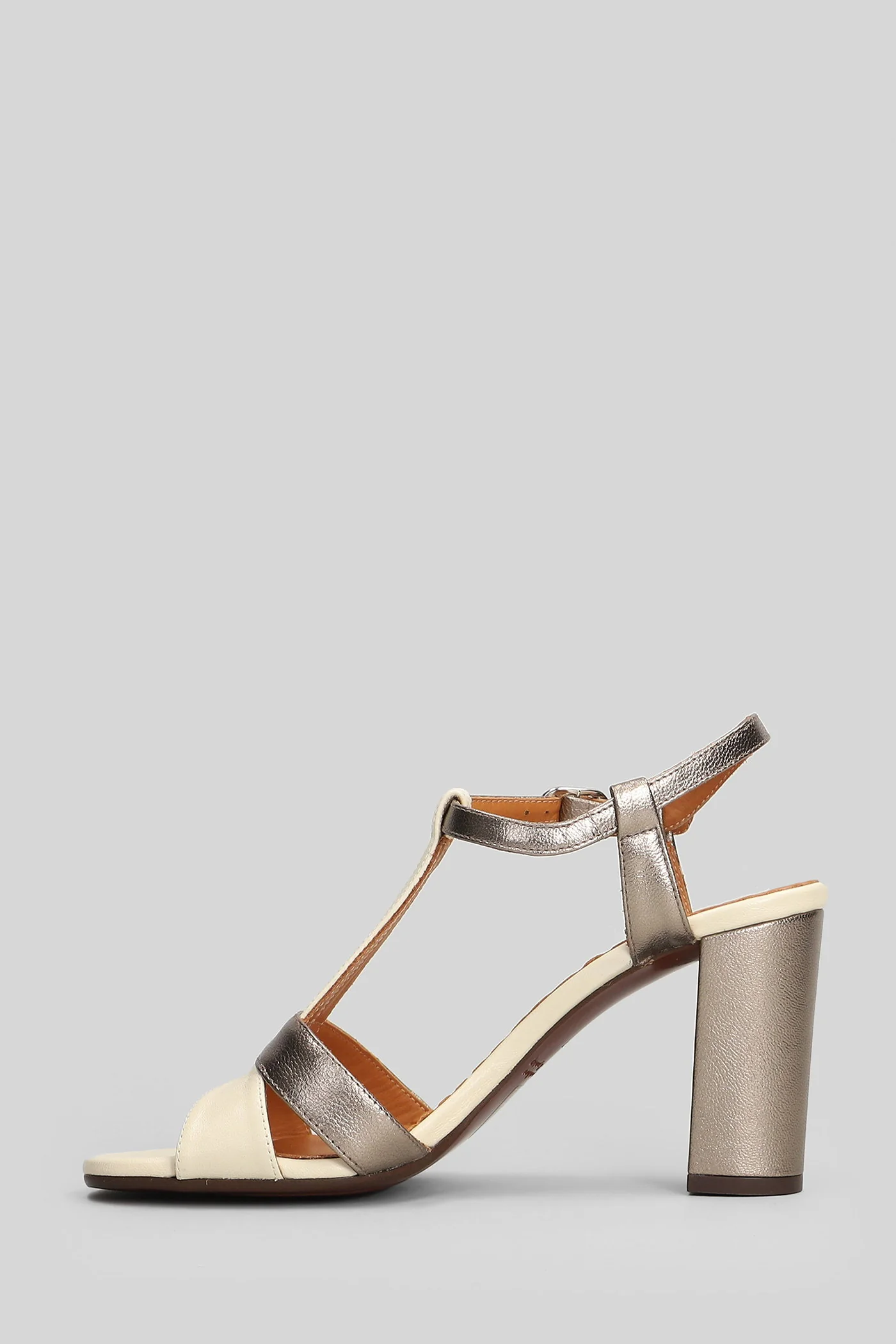 Bafrica Sandals in beige leather - Image 3