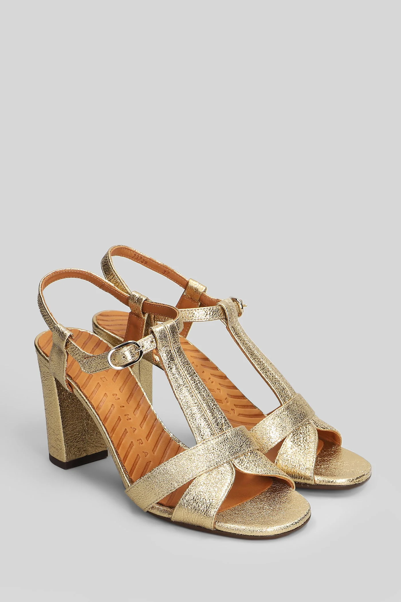 Bafrica Sandals in platinum leather - Image 2