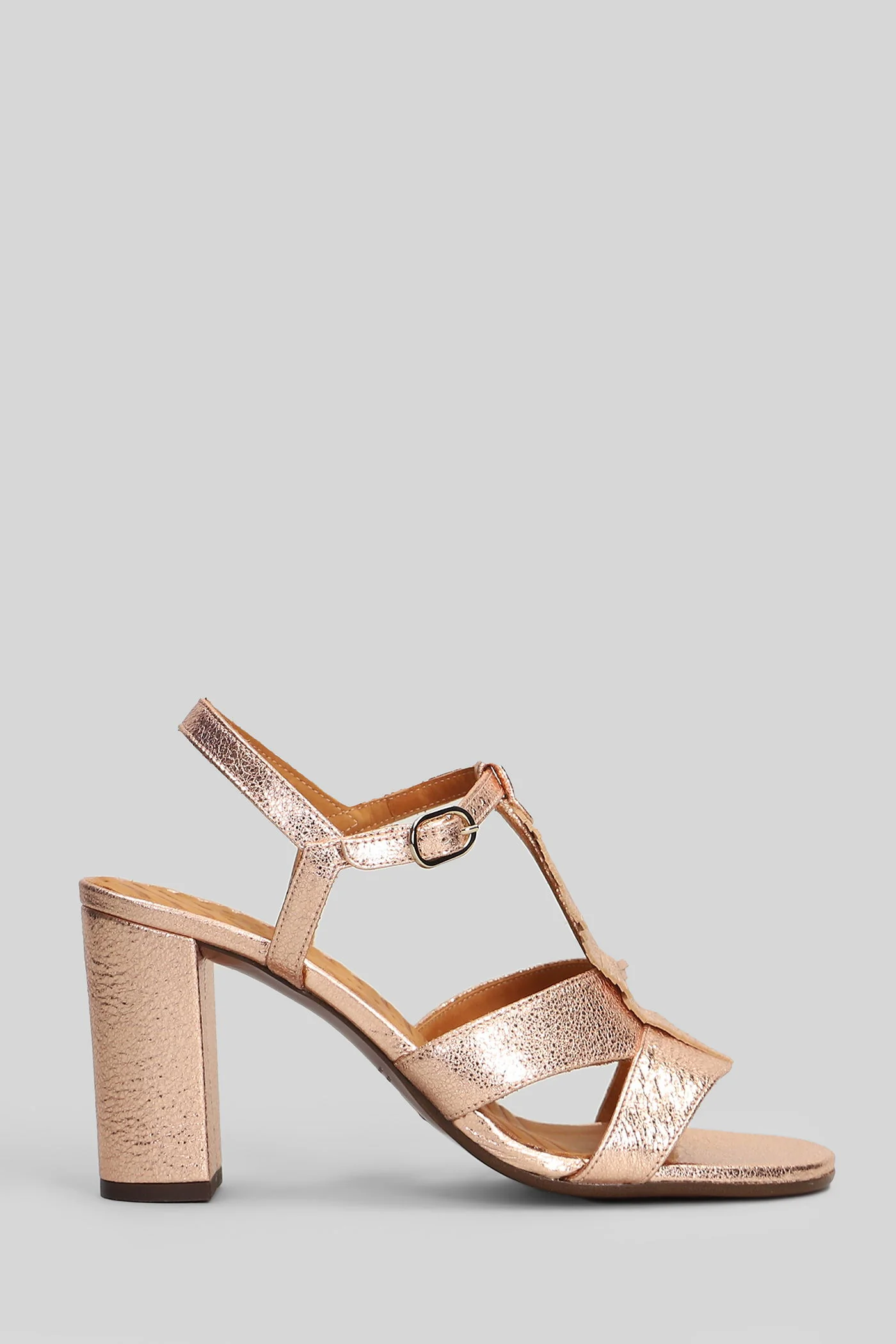 Balia Sandals in copper leather
