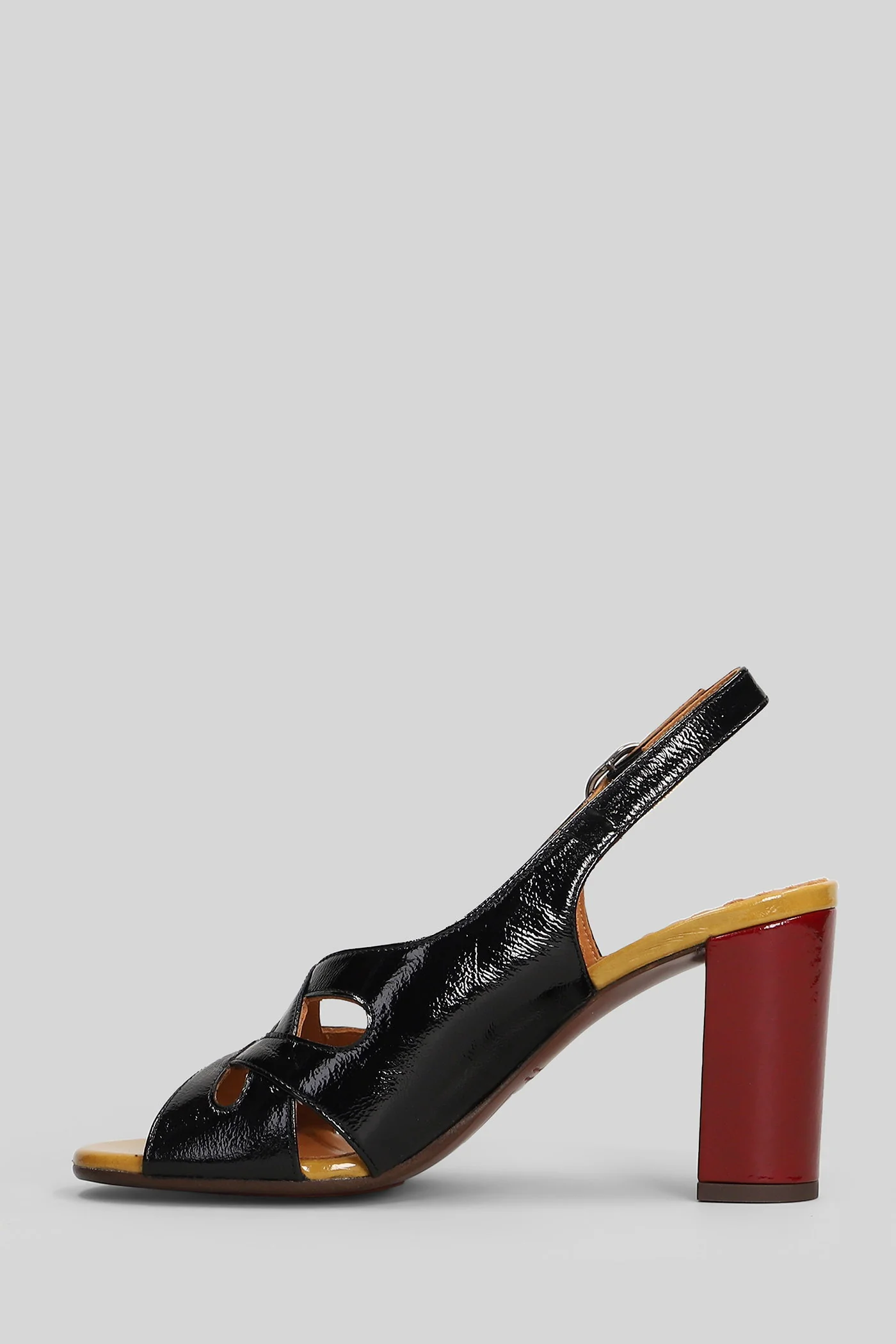 Balto Sandals in black leather - Image 3