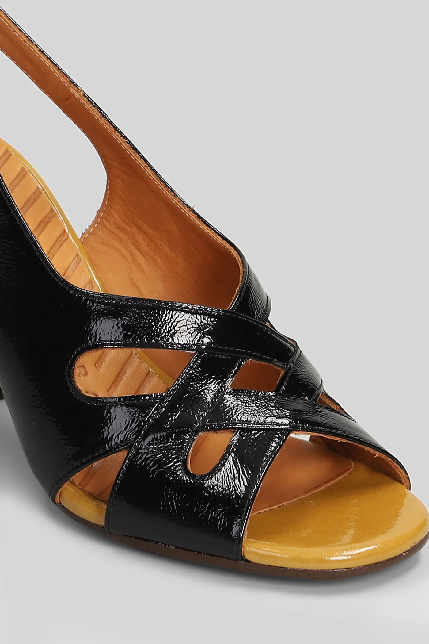 Balto Sandals in black leather - Image 5