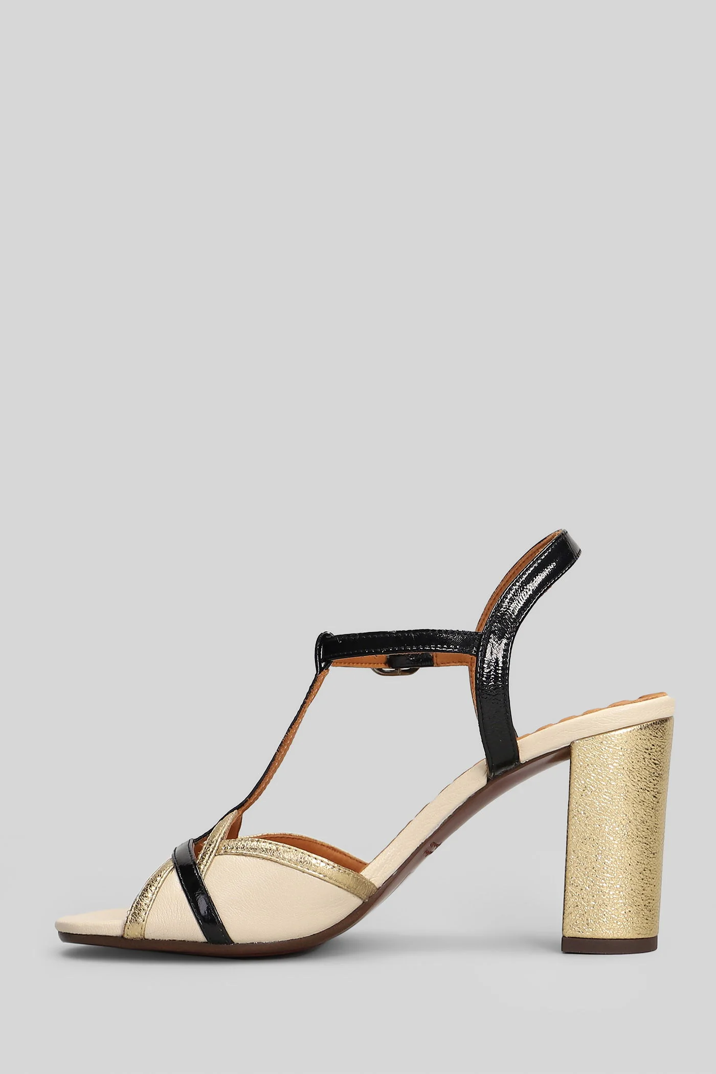 Bejo Sandals in black leather - Image 3