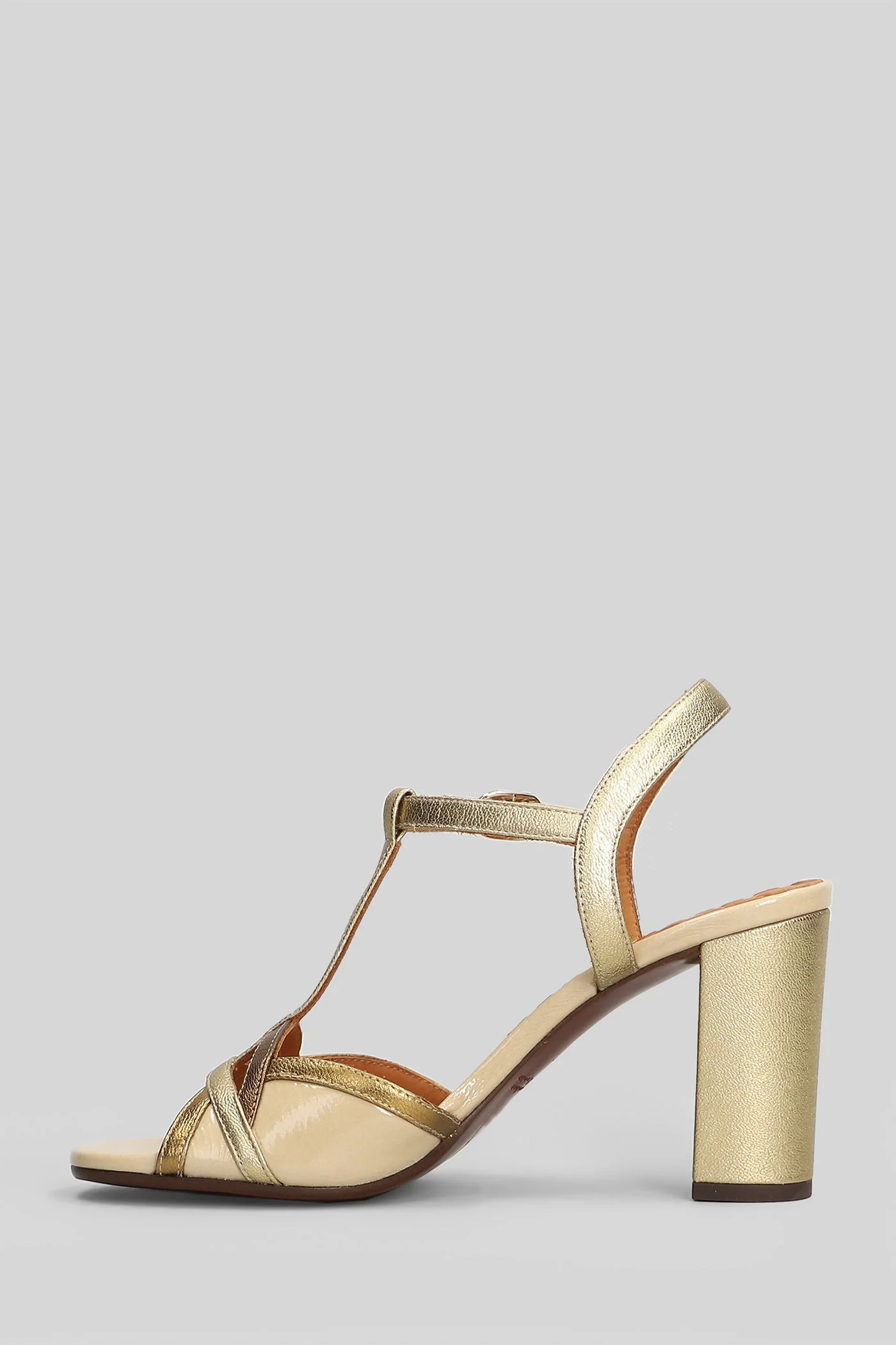 Bejo Sandals in platinum leather - Image 3