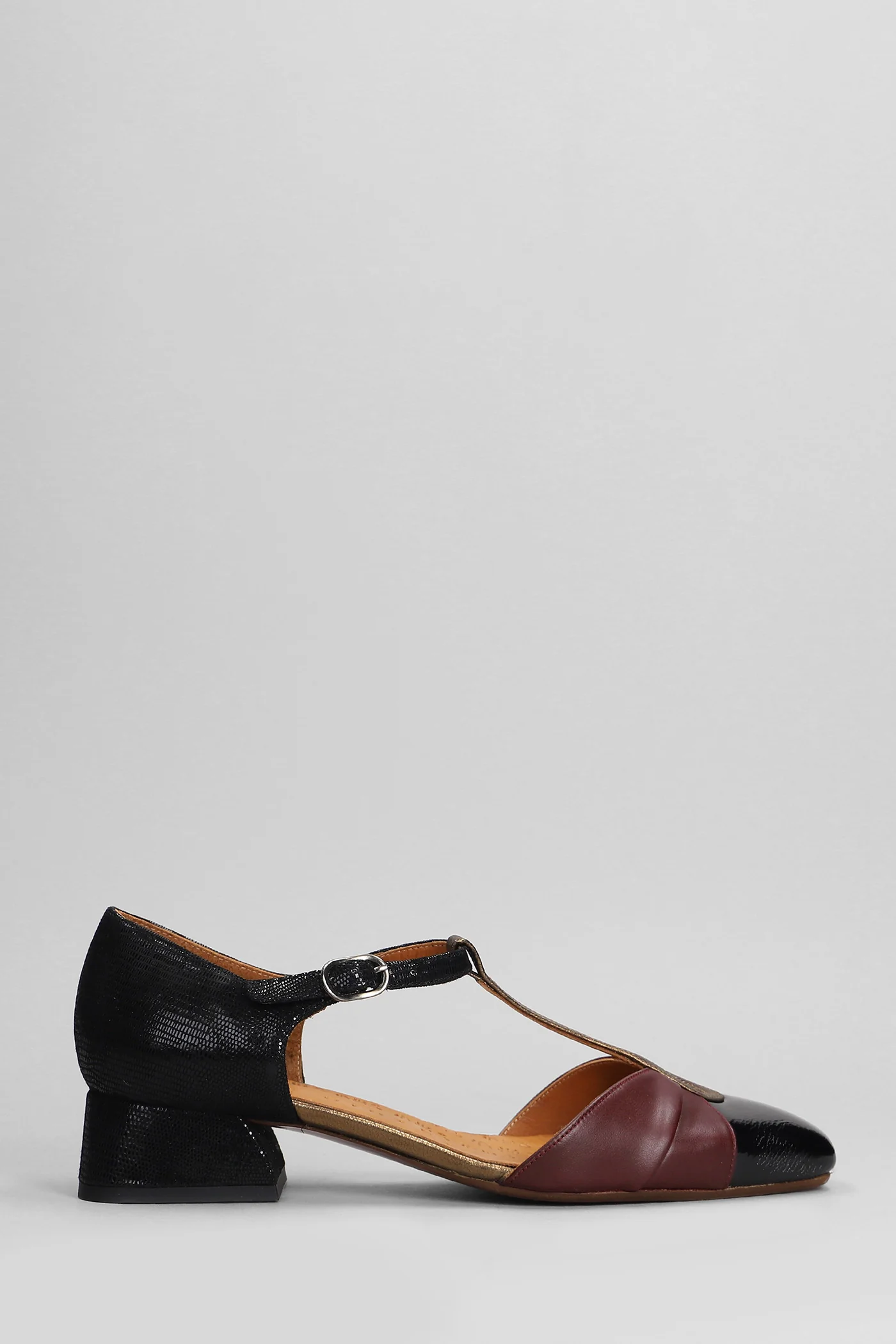 Hernani Pumps in black leather