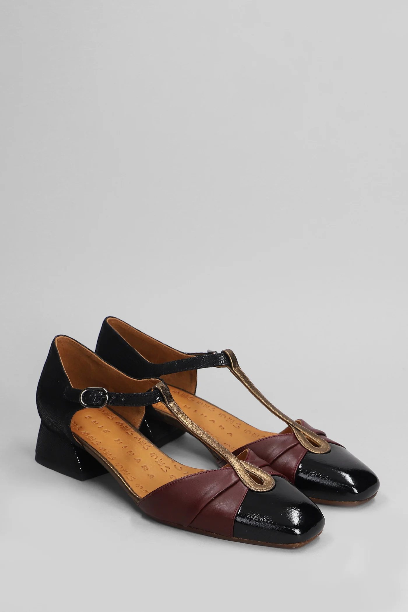Hernani Pumps in black leather - Image 2