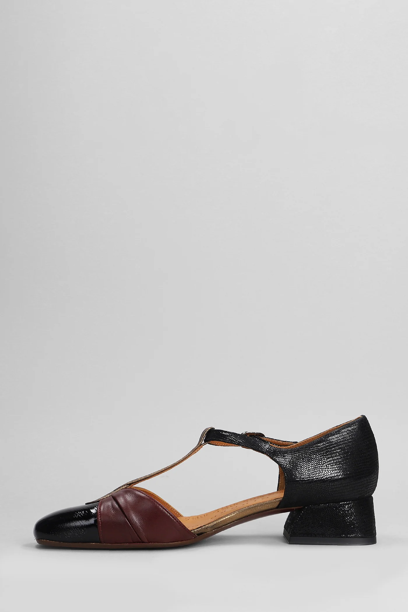 Hernani Pumps in black leather - Image 3