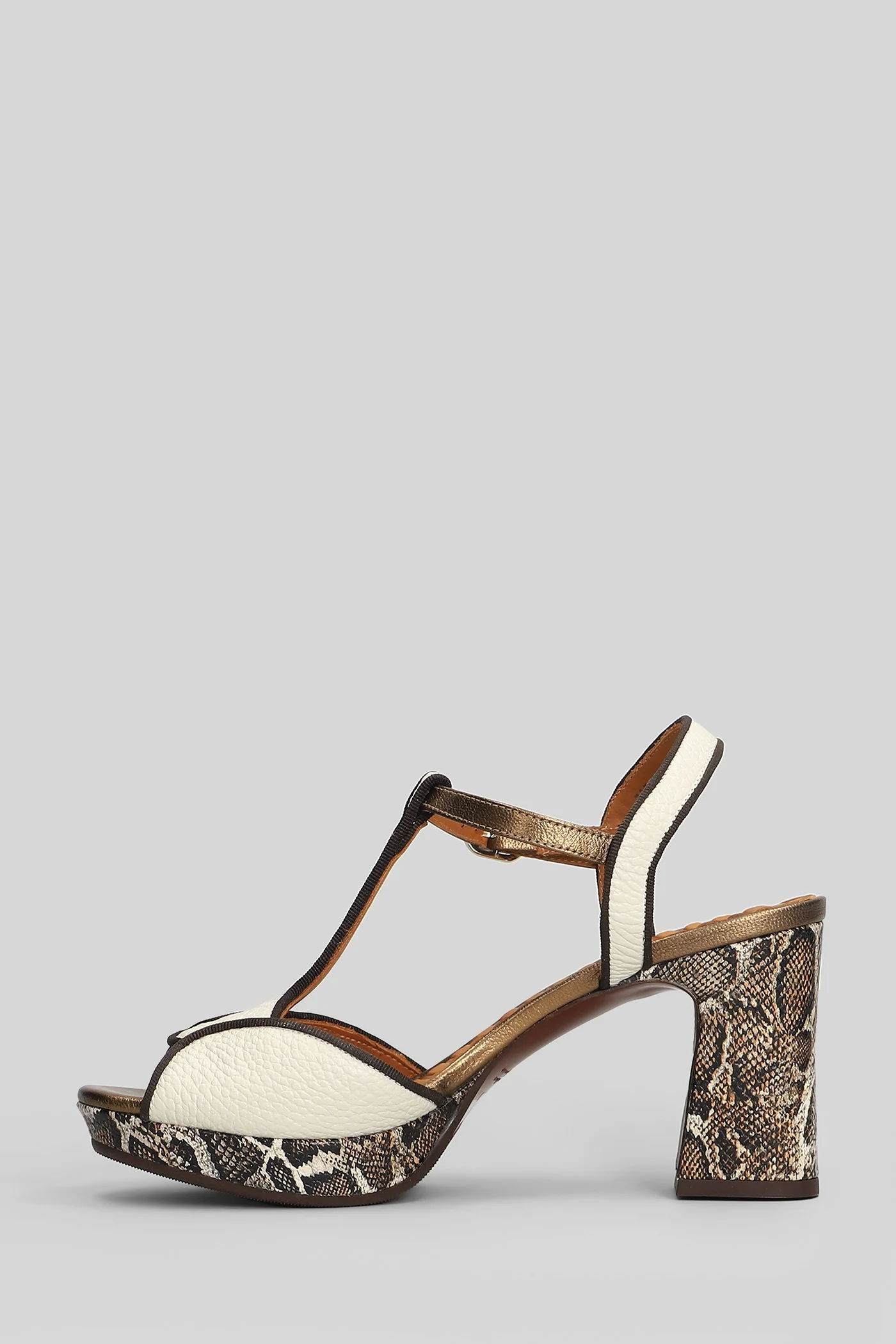 Keduni Sandals in bronze leather - Image 3