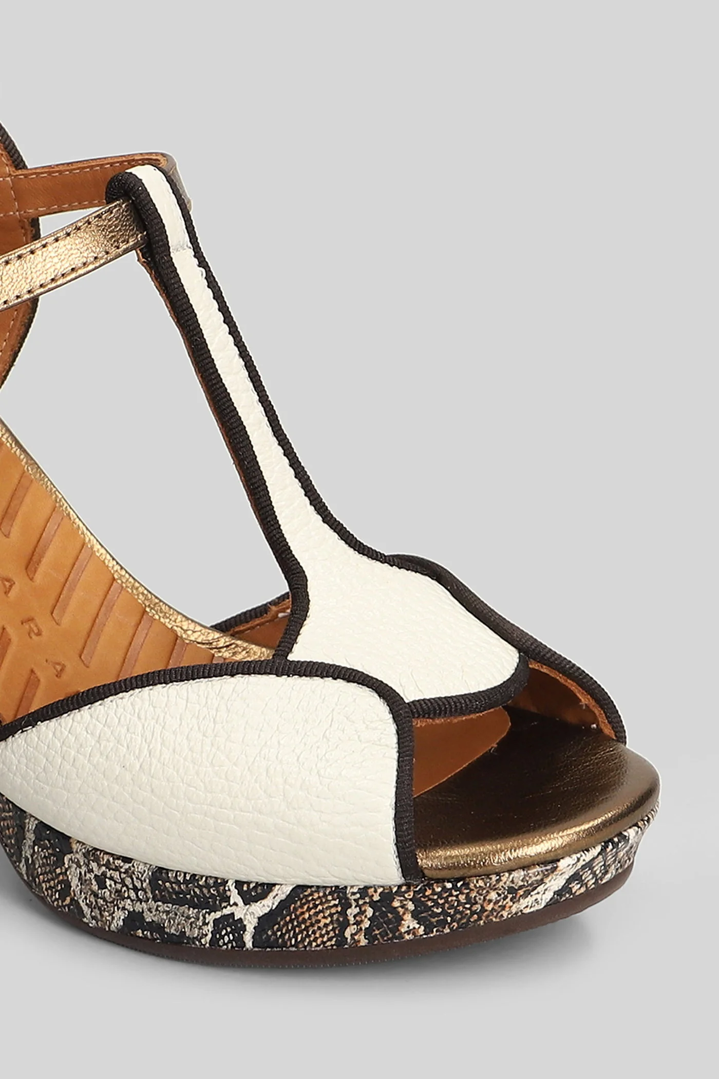 Keduni Sandals in bronze leather - Image 5