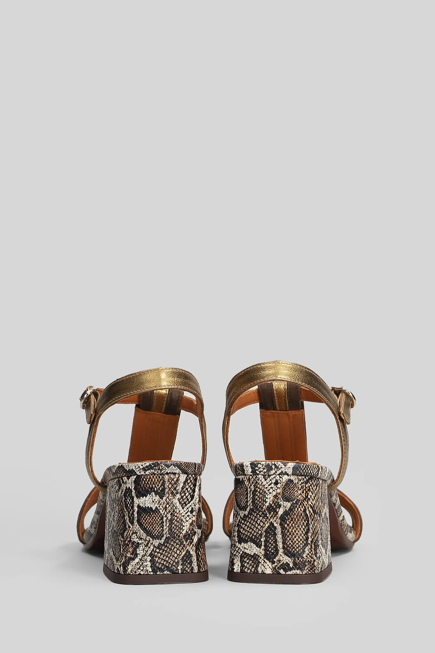 Liluce Sandals in bronze suede and leather - Image 4