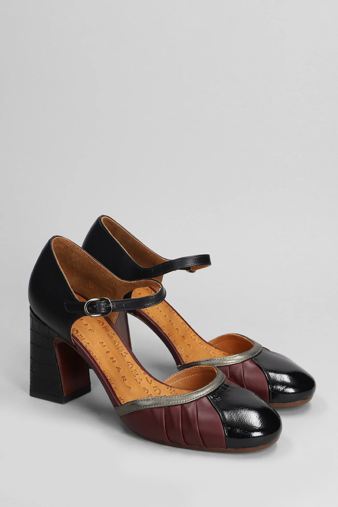 Mindel Pumps in black leather - Image 2