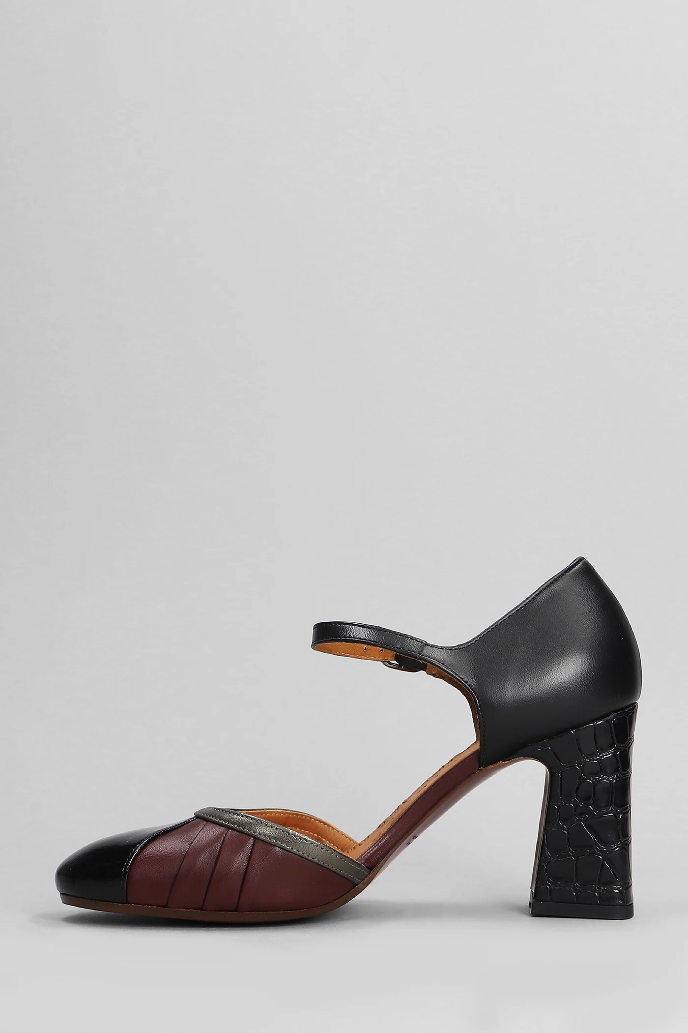 Mindel Pumps in black leather - Image 3