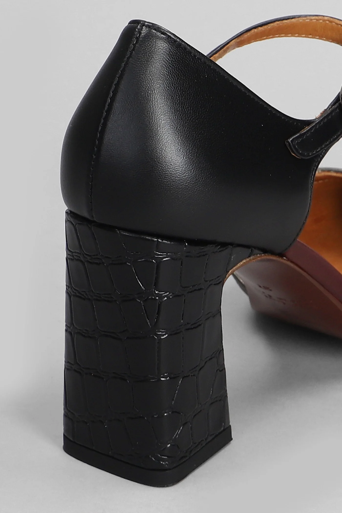 Mindel Pumps in black leather - Image 5